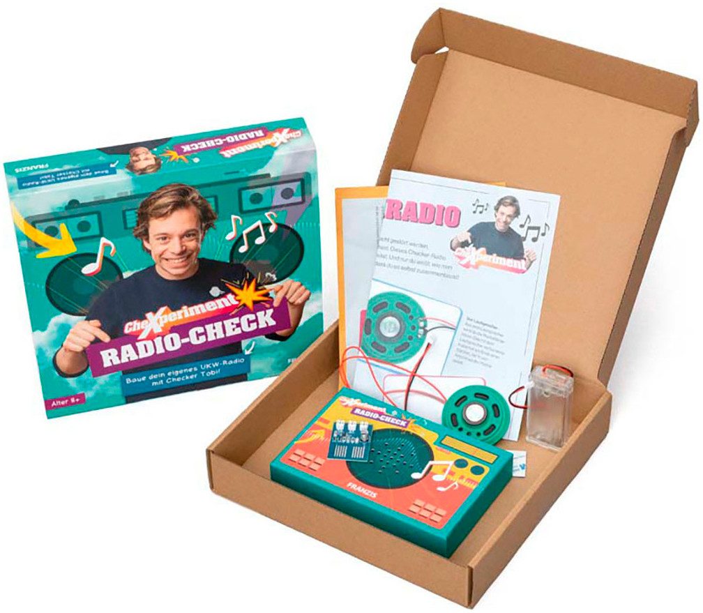 Franzis Experimentierkasten Franzis: Checker Tobi CheXperiment Radio-Check
