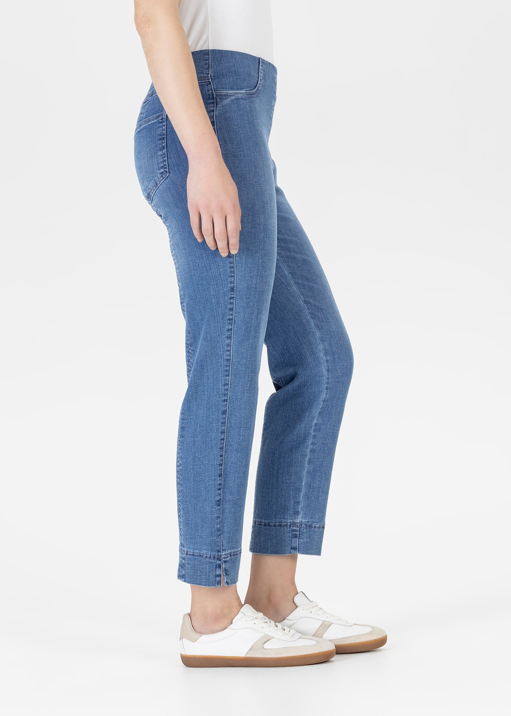 Stehmann 3/4-Jeans Igor3-680W 3/4- Jeans-Leggings mit Stretch