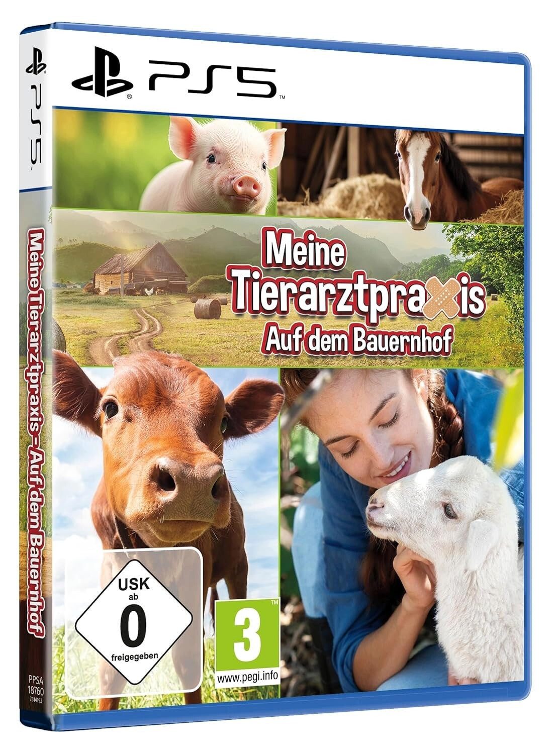 Meine Tierarztpraxis: Auf dem Bauernhof - Tierspiel - für Playstation (Blu-ray Disc), PlayStation 5