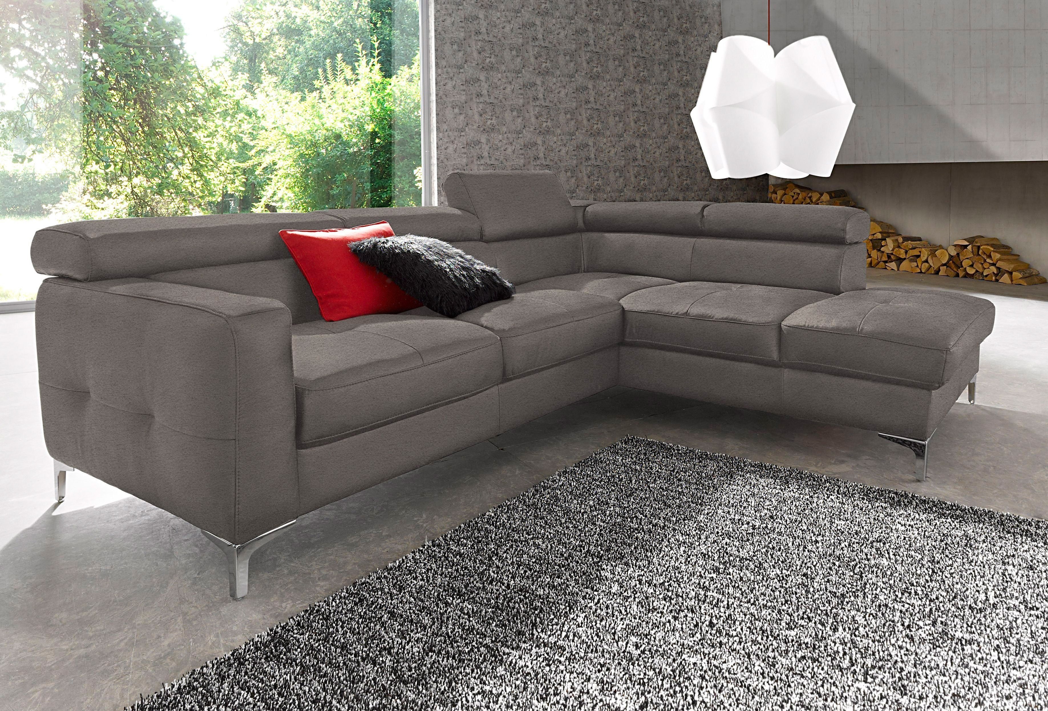COTTA Polstergarnitur "Sammy L-Form", (Set), Set bestehend aus: Ecksofa mit günstig online kaufen