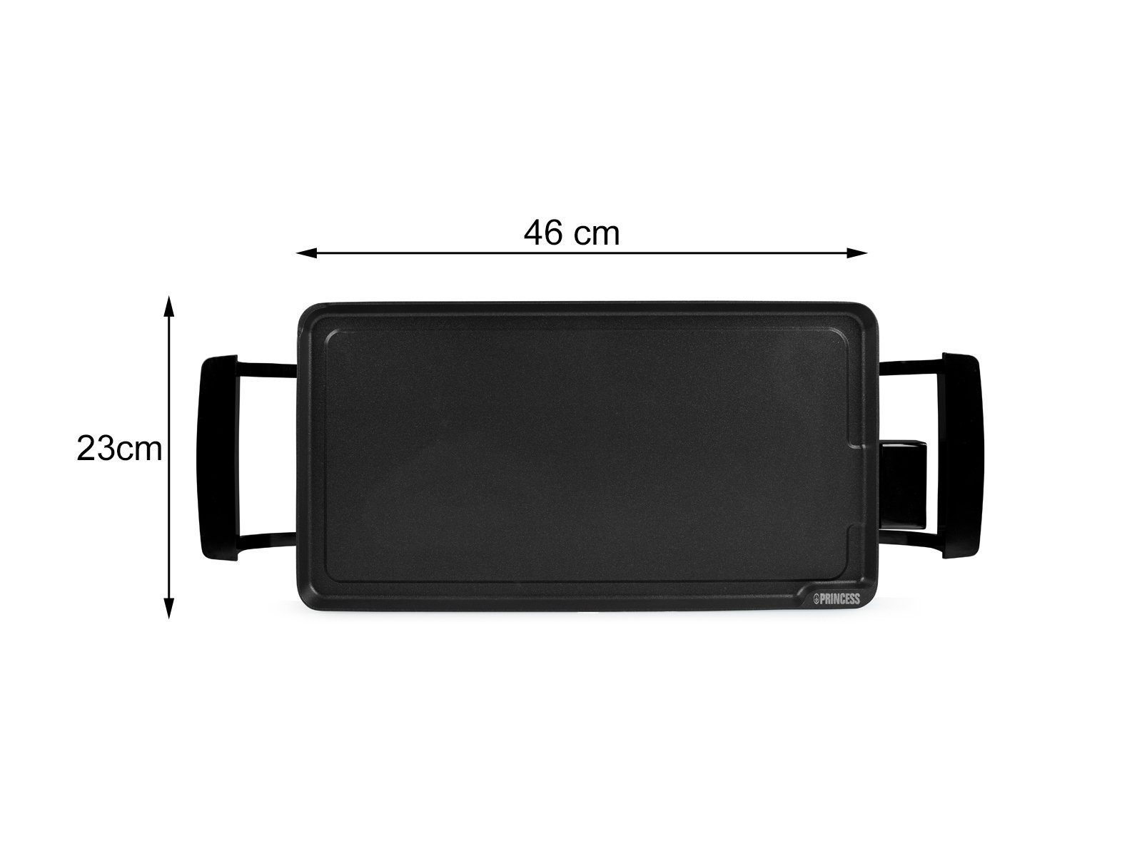 PRINCESS Teppanyakigrill, 1800 W, Japanischer Tischgrill für Zuhause 2-4 Personen Grillplatte 43x23cm