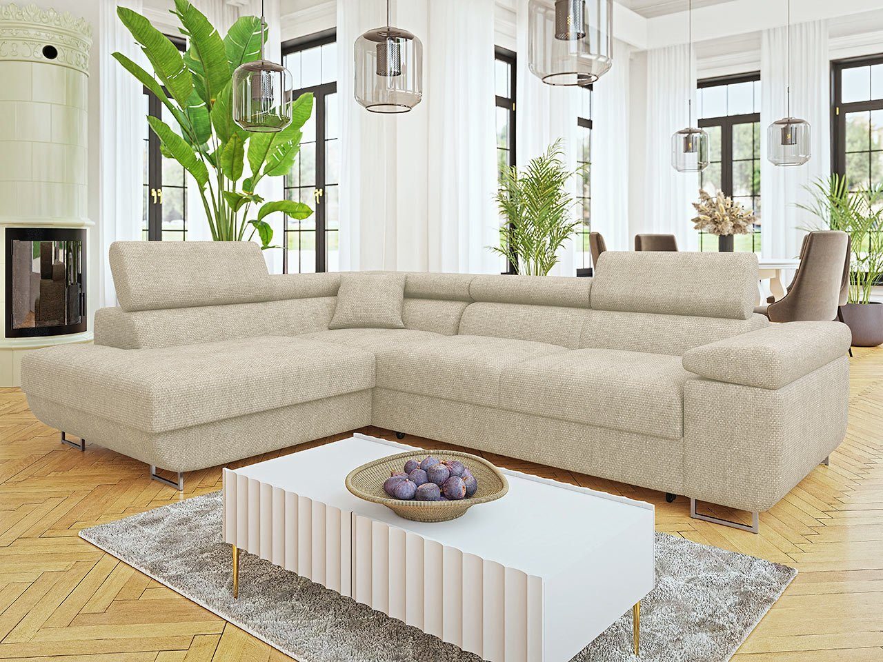 MIRJAN24 Ecksofa Torezio Premium, mit Bettkasten günstig online kaufen