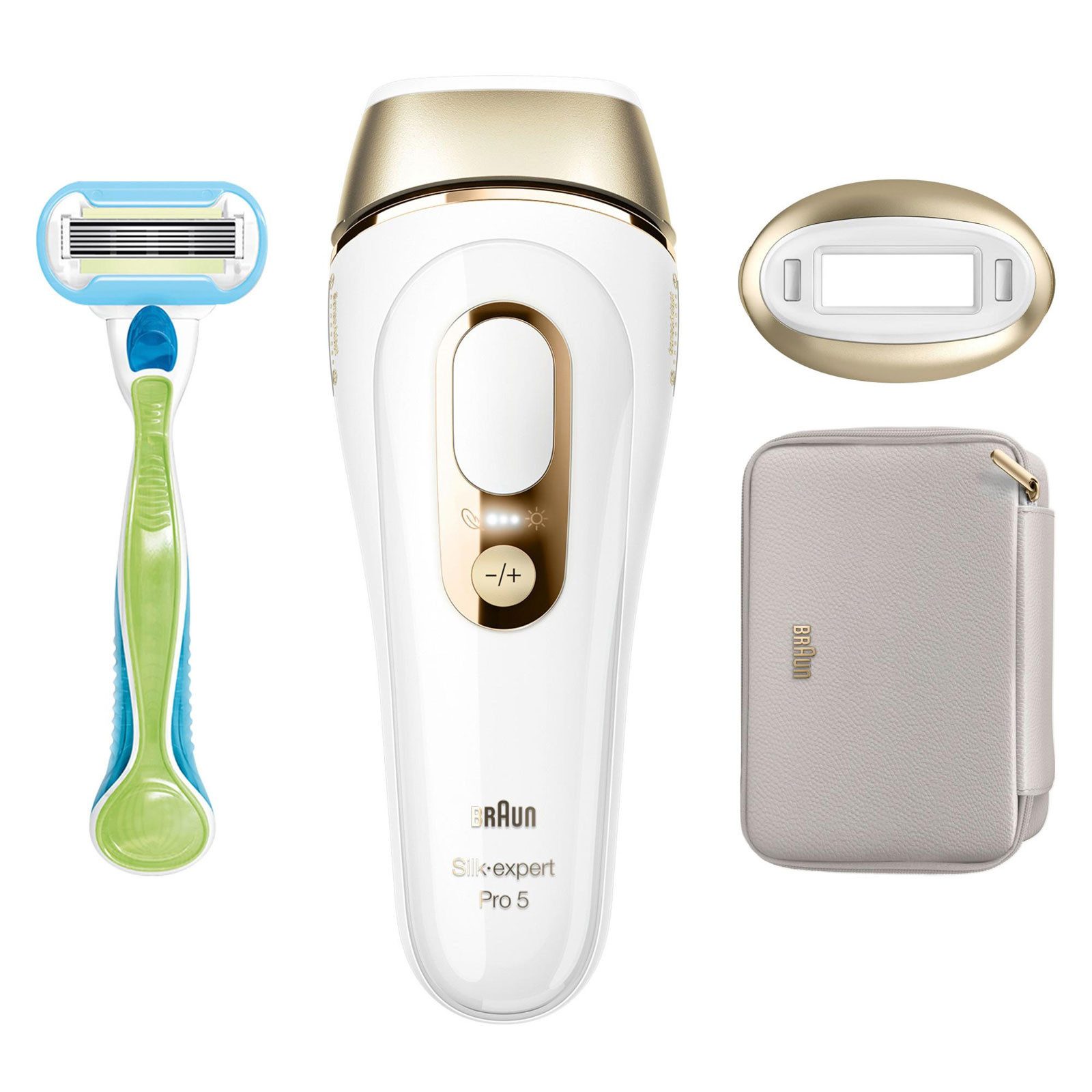 Braun IPL-Haarentferner PL5052, SensoAdapt™-Technologie, Gleitmodus