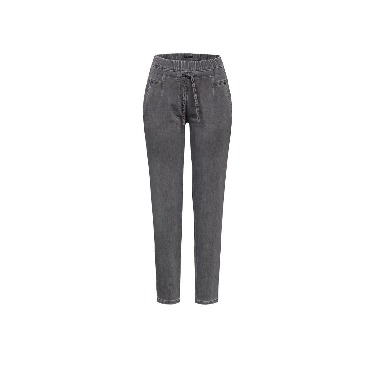 TONI 5-Pocket-Jeans grau (1-tlg) dark grey used