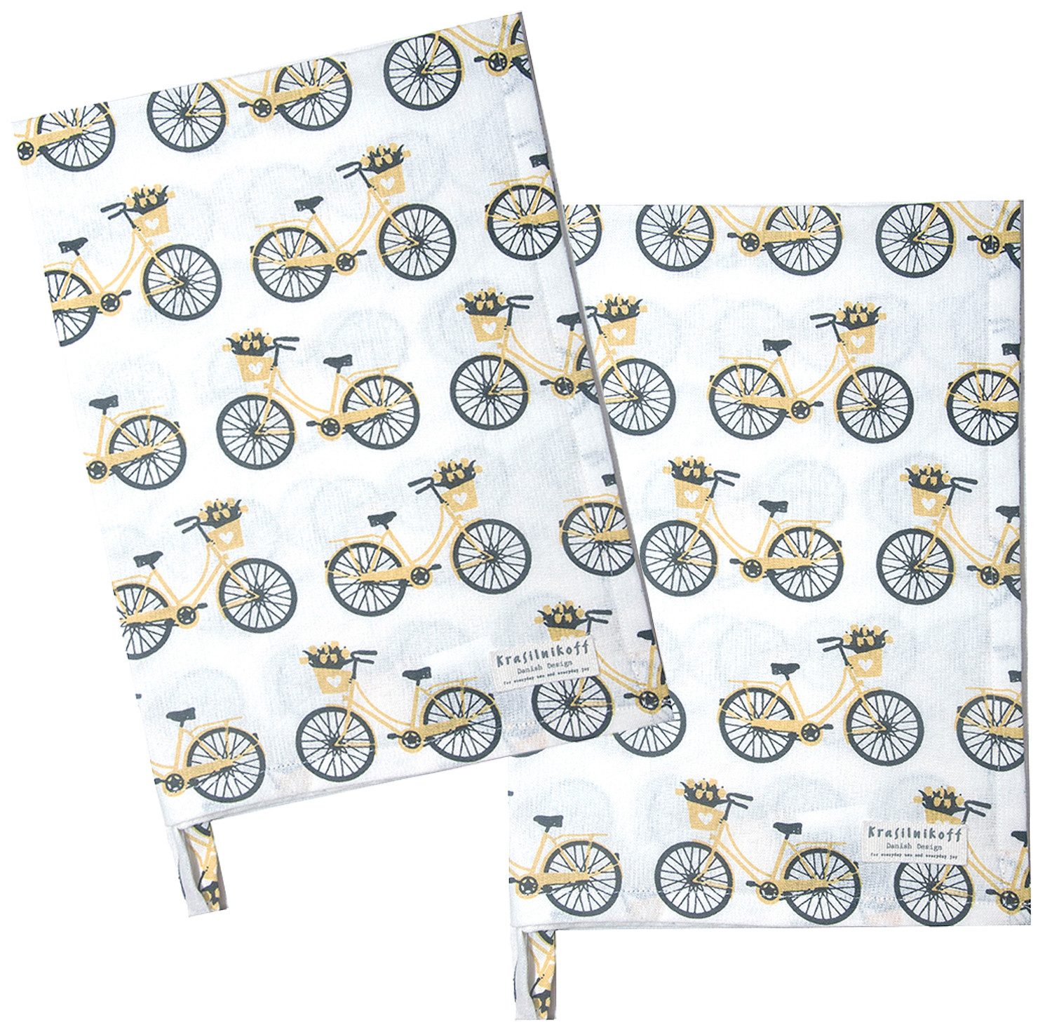 STERNEKÜCHE Geschirrtuch Aus 100% Baumwolle – 50x70 Cm, Weiß, Maschinenwaschbar, Küchenaccessoire