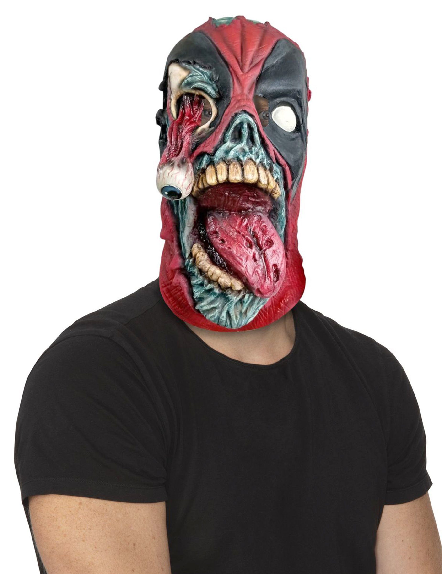 Kostüm Deadpool Zombie Maske Erwachsene