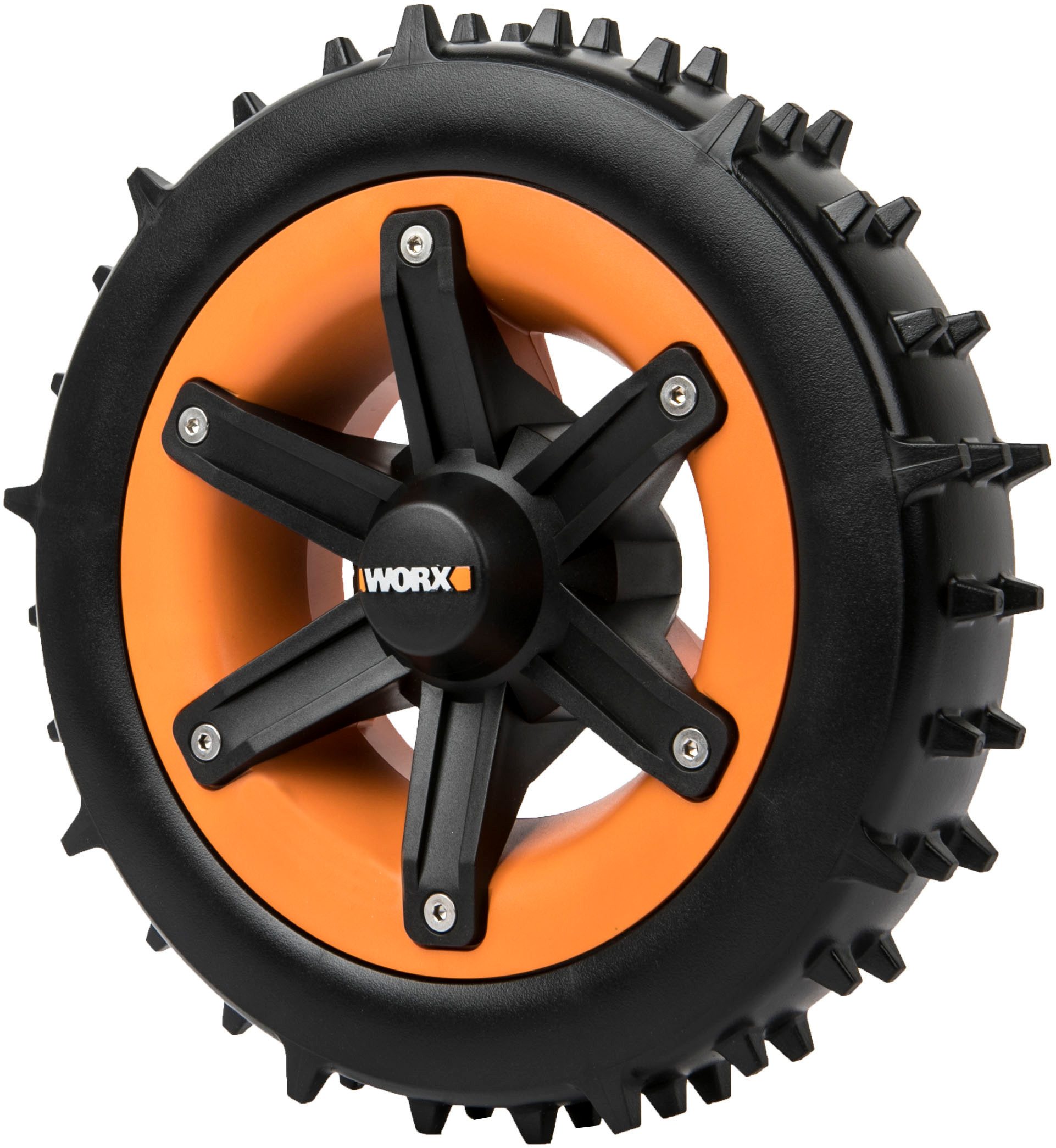 Worx Mähroboter-Rad WA0952, Super-Grip, Profi auf schwierigem Gelände, verbesserte Steigfähigkeit