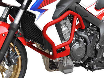 ZIEGER Motor-Schutzhülle Sturzbügel für Honda CB 650 F rot