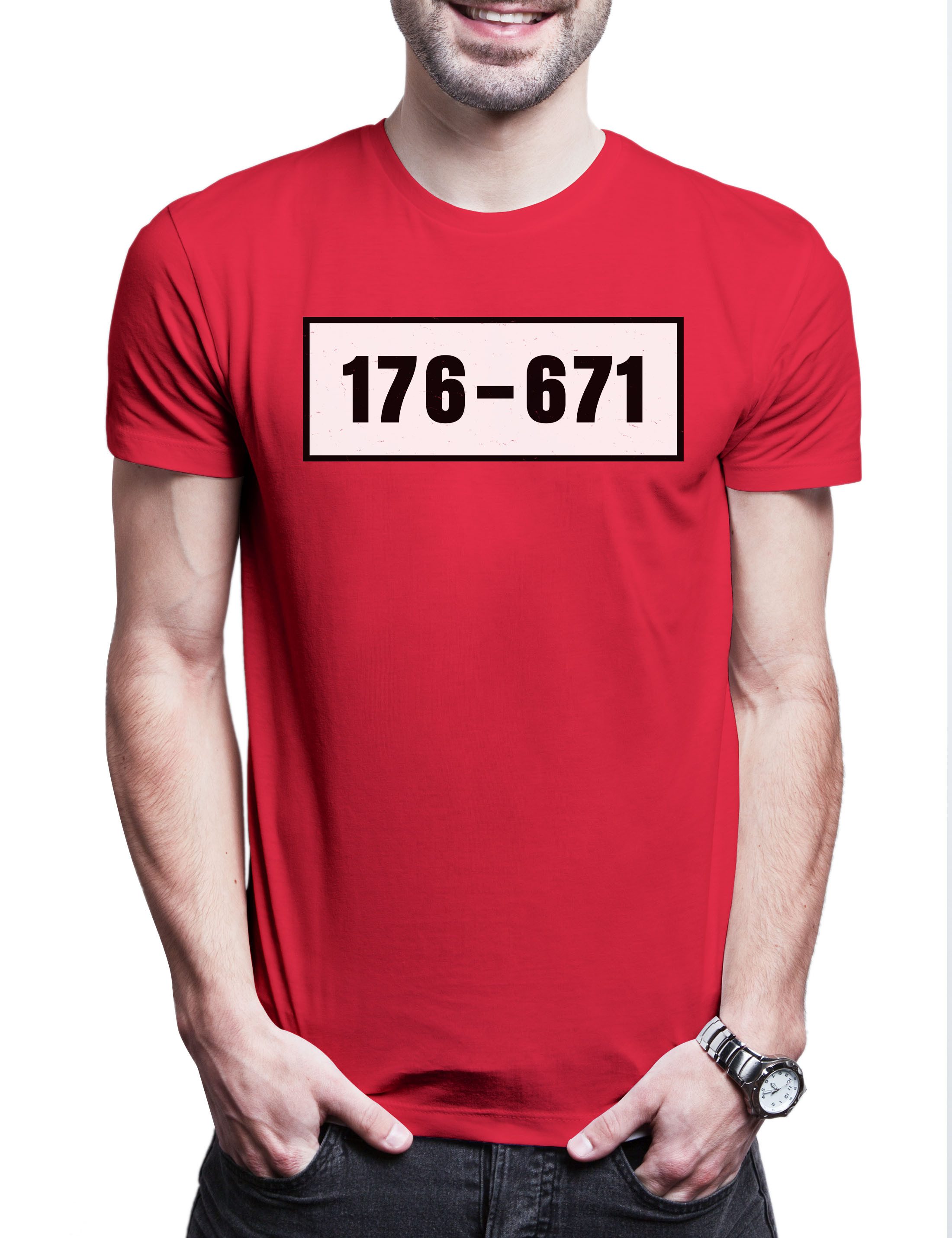 Urban Backwoods Print-Shirt Panzerknacker 176-671 Herren T-Shirt Fasching Karneval Verkleidung (1-tlg) Kostüm Fastnacht Fassenacht Faschings-Shirt Helau