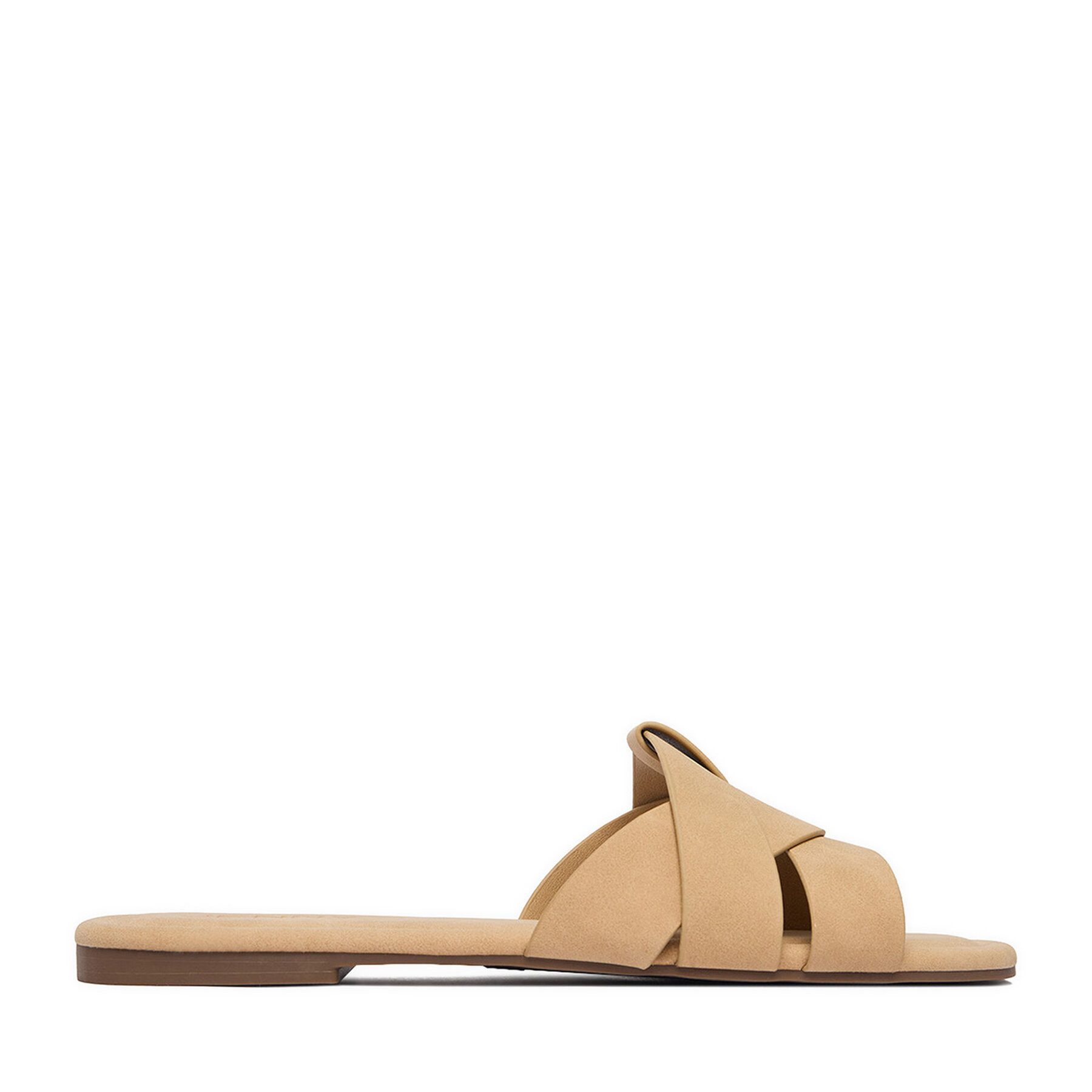 Jenny Damen-Flip-Flops, Beige Badepantolette