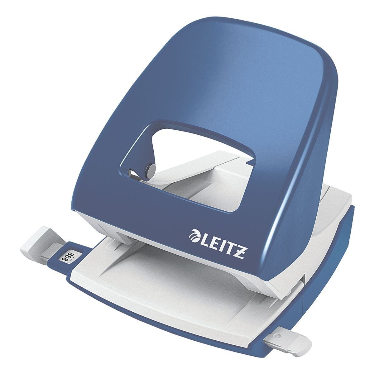 LEITZ Lochstanzer 5008 NeXXt, 2-fach bis 30 Blatt, für A4, A5, A6, 8x8x8 cm, US, Folio