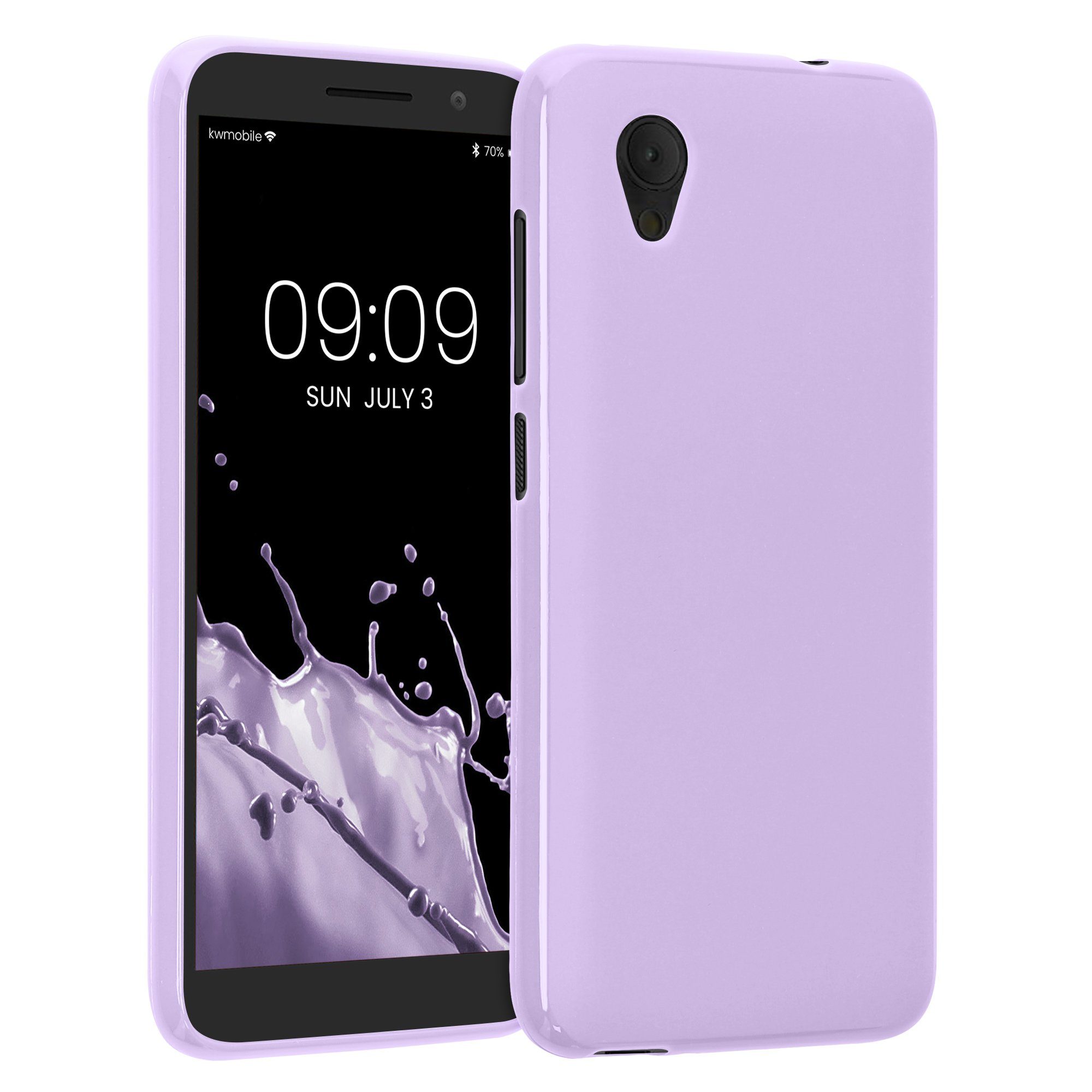 kwmobile Handyhülle Hülle für Alcatel 1 (5.0), Hülle Silikon - Soft Handyhülle - Handy Case Cover