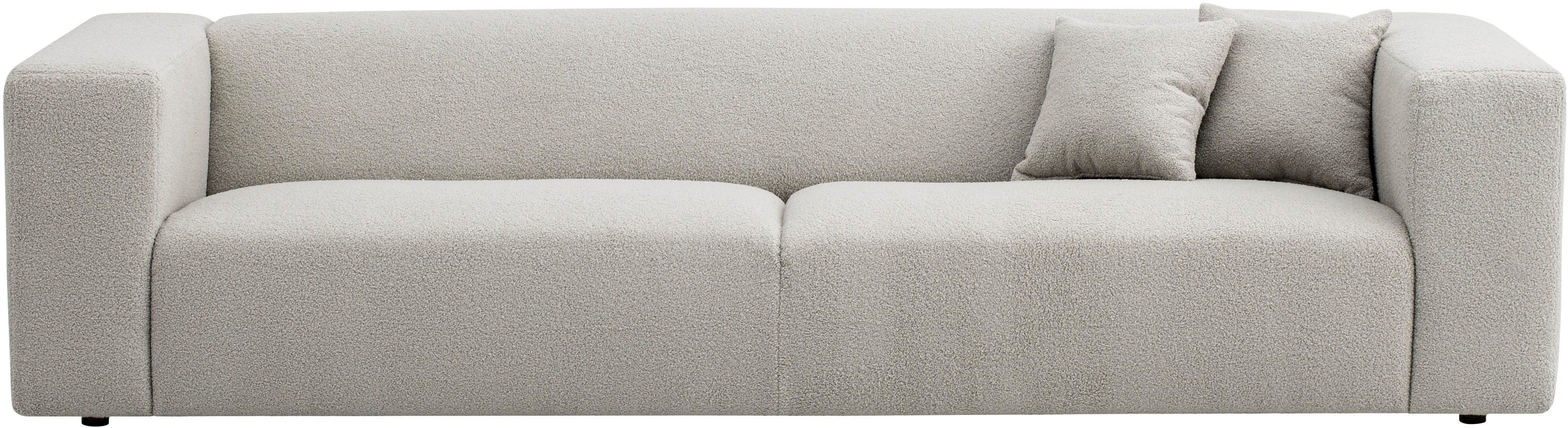 Home affaire 3-Sitzer BAKELS, Couch in Cord oder Boucle-Stoff, Sofa im modernen Design, bequemer Sitzkomfort,in 2 Stoffen und 8 Farben lieferbar