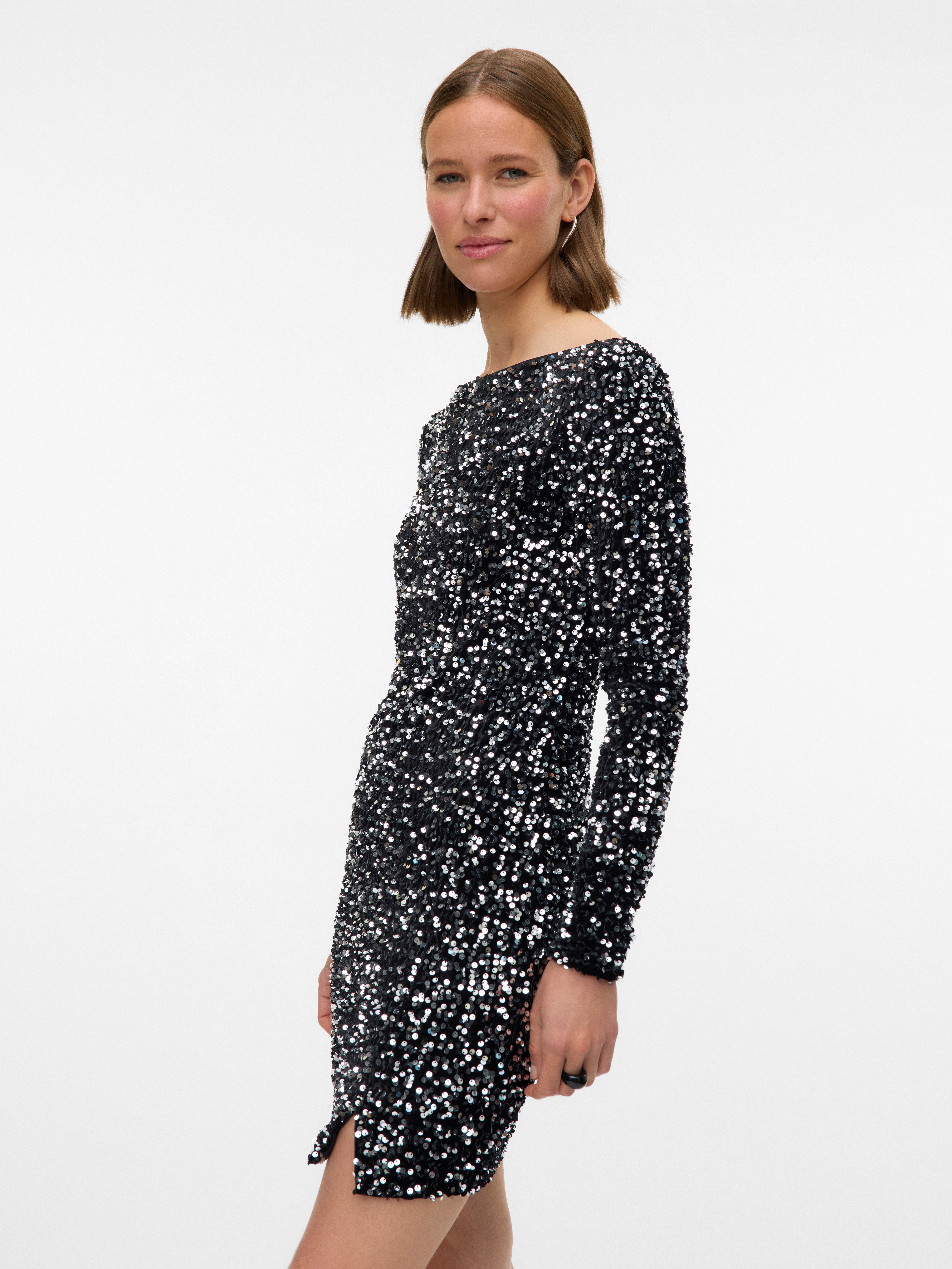 Vero Moda Midikleid VMBELLA LS SHORT günstig online kaufen
