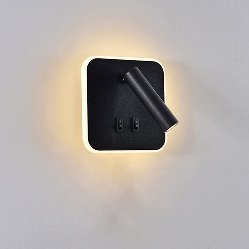 GelldG LED Wandleuchte Wandleuchte Innen LED Modern 13W Wandbeleuchtung 12V