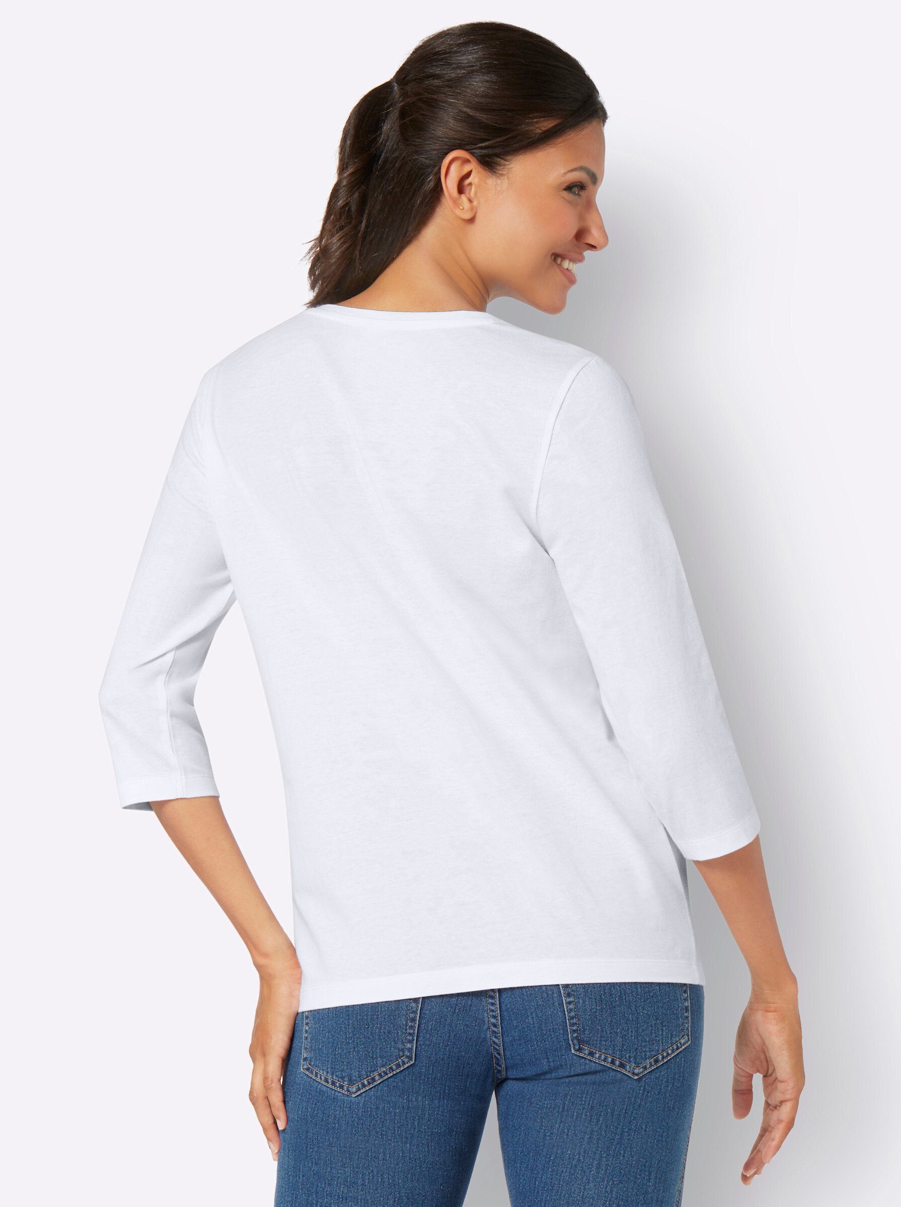 Sieh an! T-Shirt 3/4-Arm-Shirt günstig online kaufen