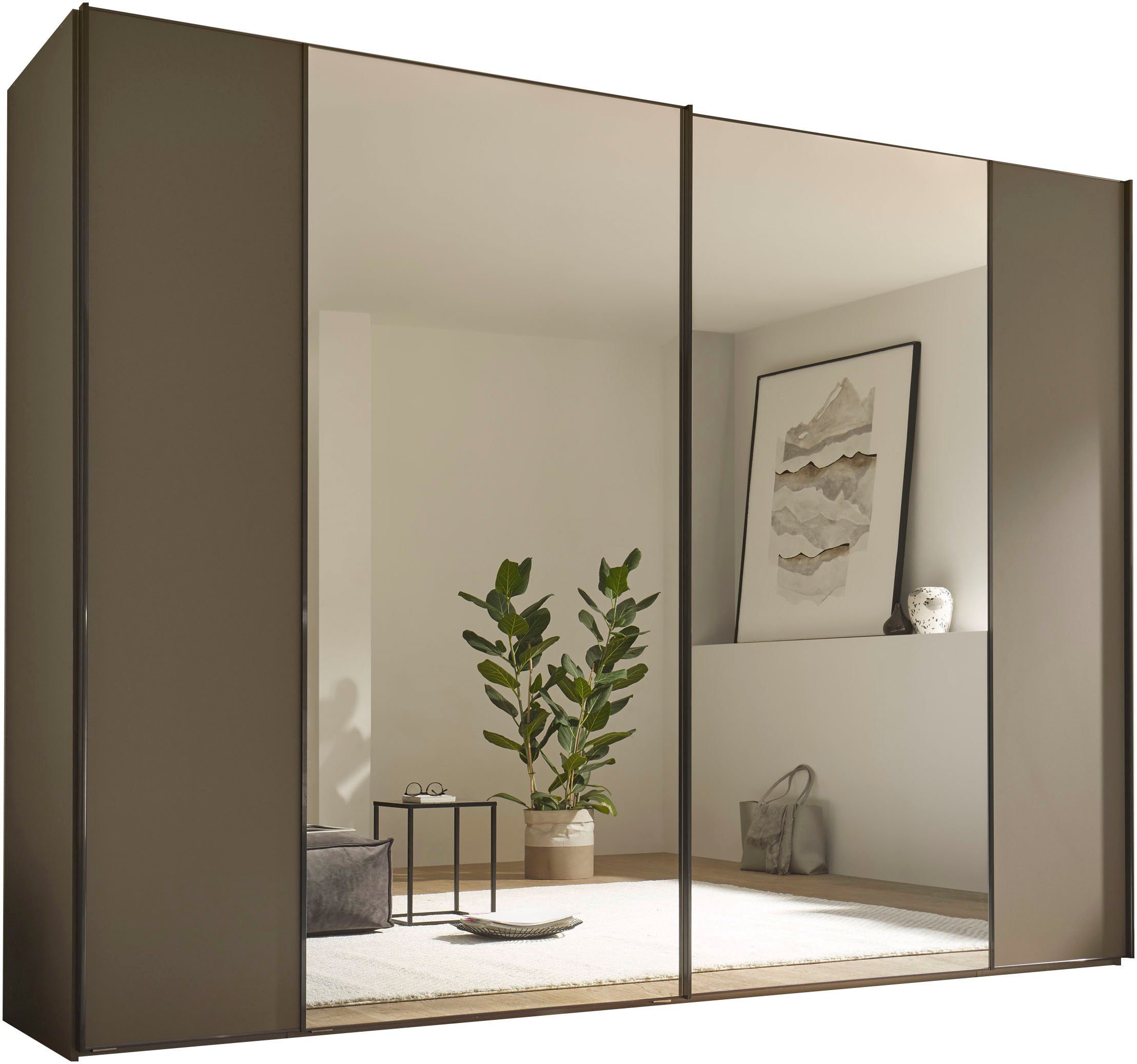 STAUD Schwebetürenschrank Sonett 120 G, Made in Germany mit vier verschiedenen Ausstattungsvarianten