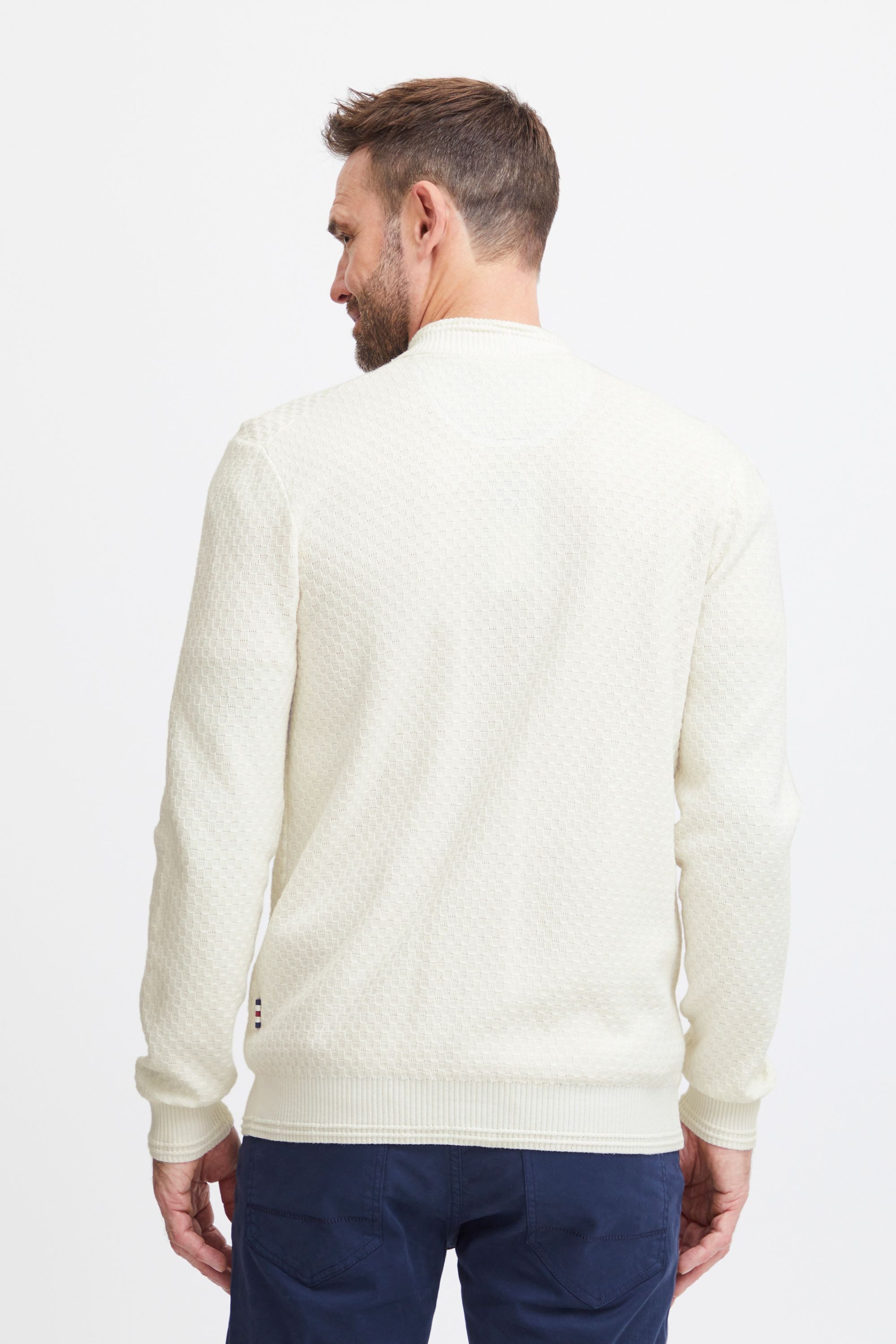 FQ1924 Sweatjacke FQKyle Basic Cardigan aus Jacquard-Strick