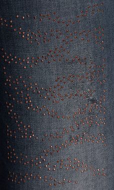 Marc Cain 7/8-Jeans sports KUPFERFARBENER NIETEN-APPLIKATION, Gr.36 N2