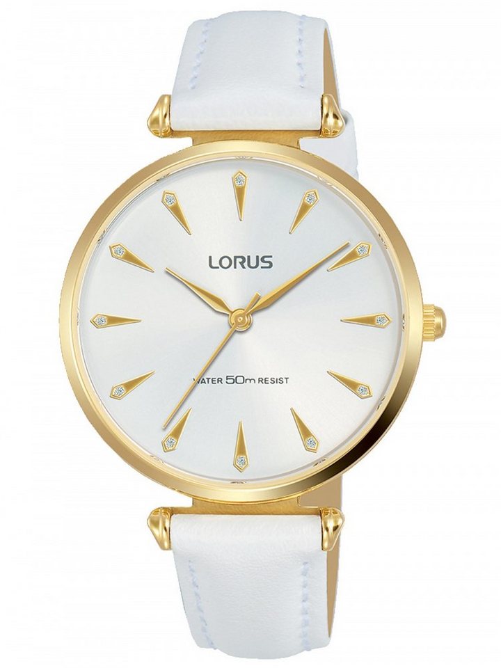 LORUS Quarzuhr Lorus RG240PX8 Klassik Damen 34mm 5ATM