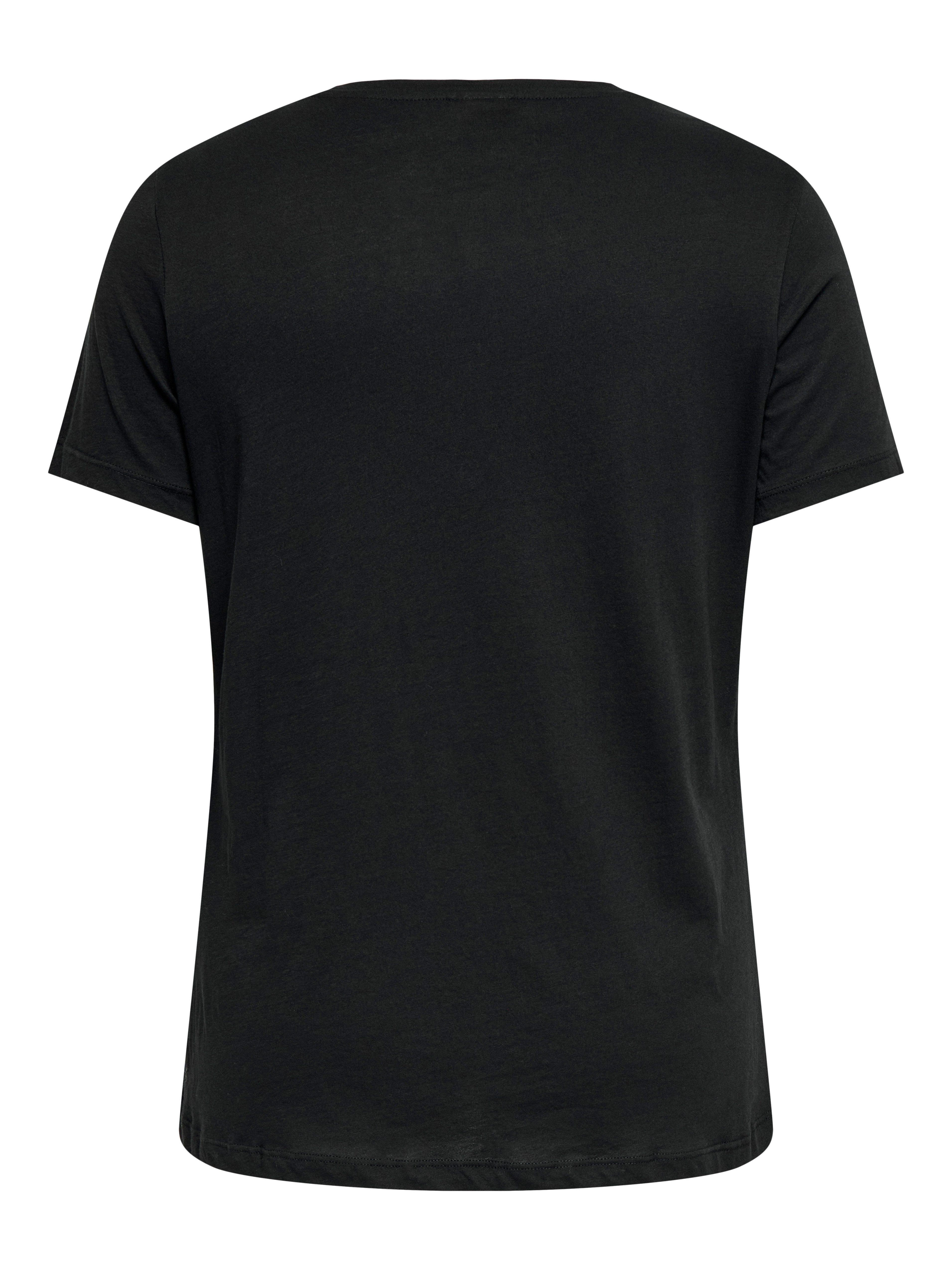 ONLY CARMAKOMA Kurzarmshirt CARROLL LIFE SS günstig online kaufen