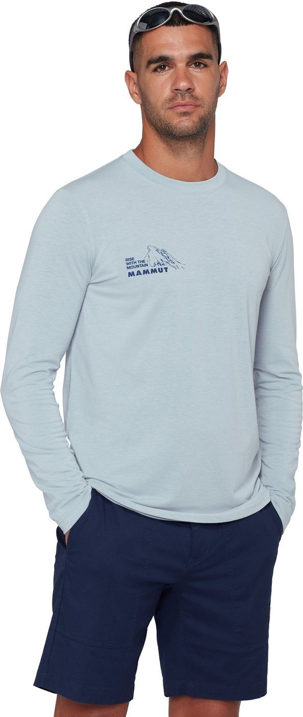 Mammut Longsleeve Mountain Longsleeve T-Shirt Men Bluemlisalphorn nebla