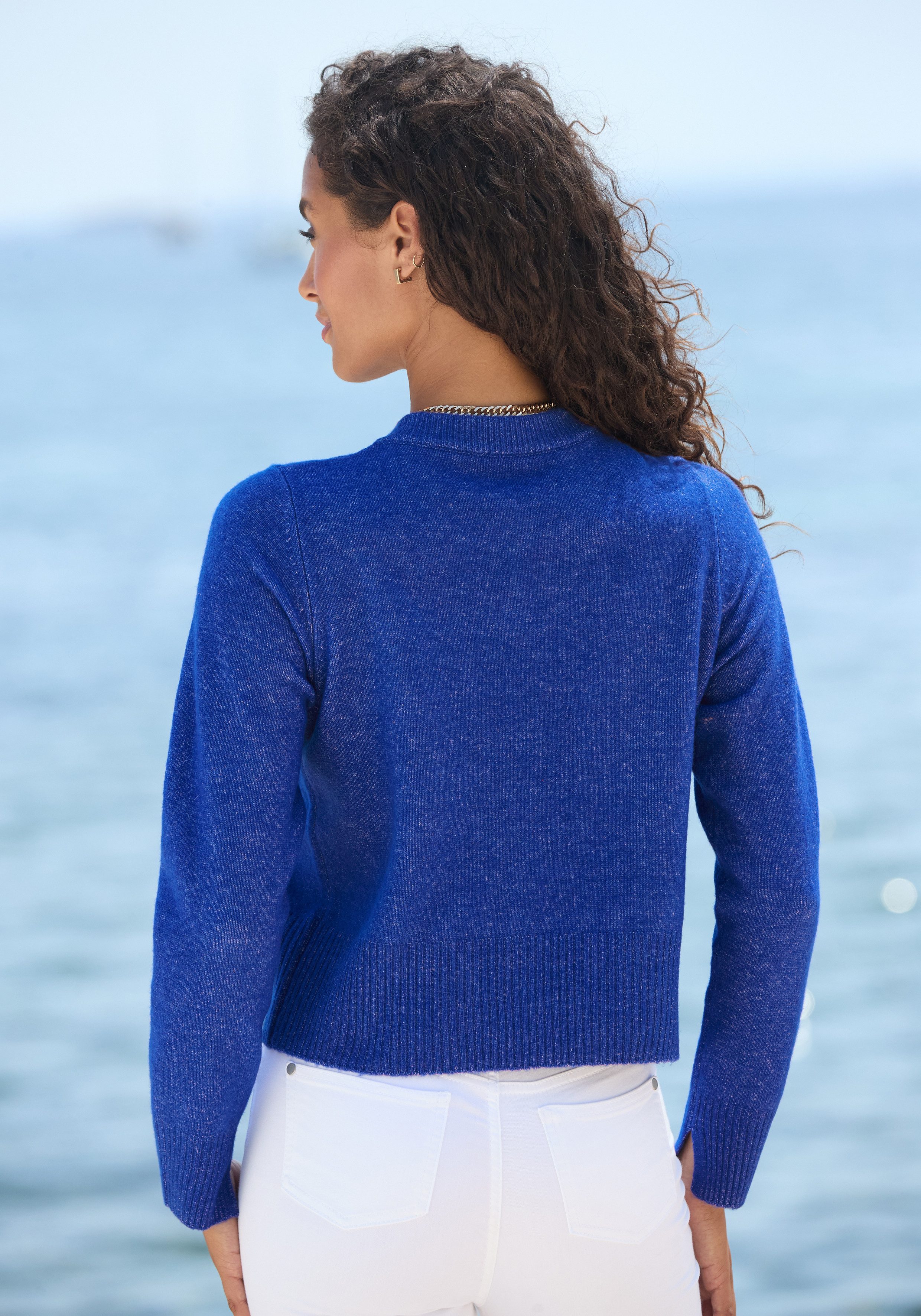 LASCANA Strickjacke aus kuschelweichem Strick