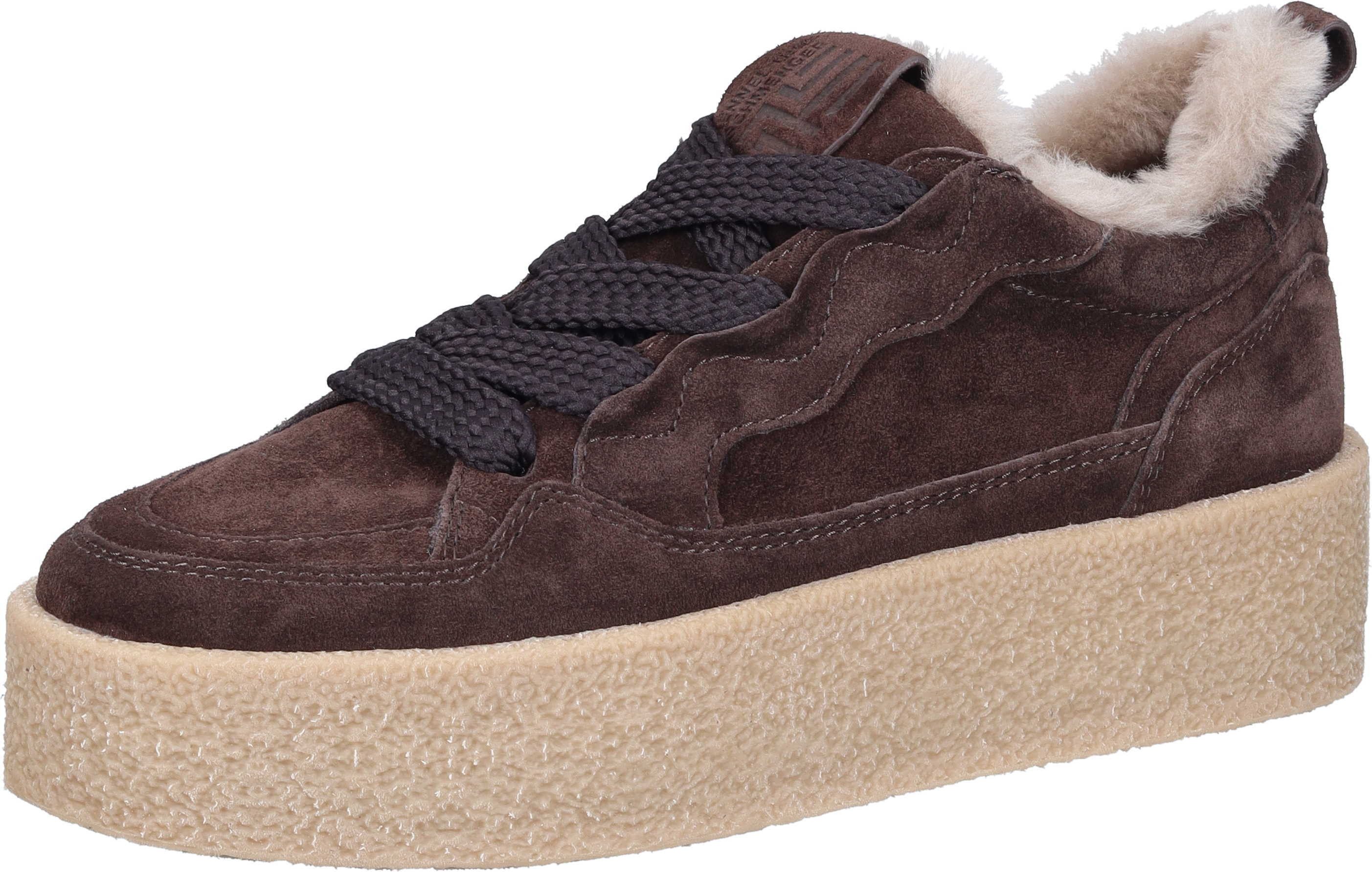 Kennel & Schmenger Schnürer Schnürschuh aus Veloursleder