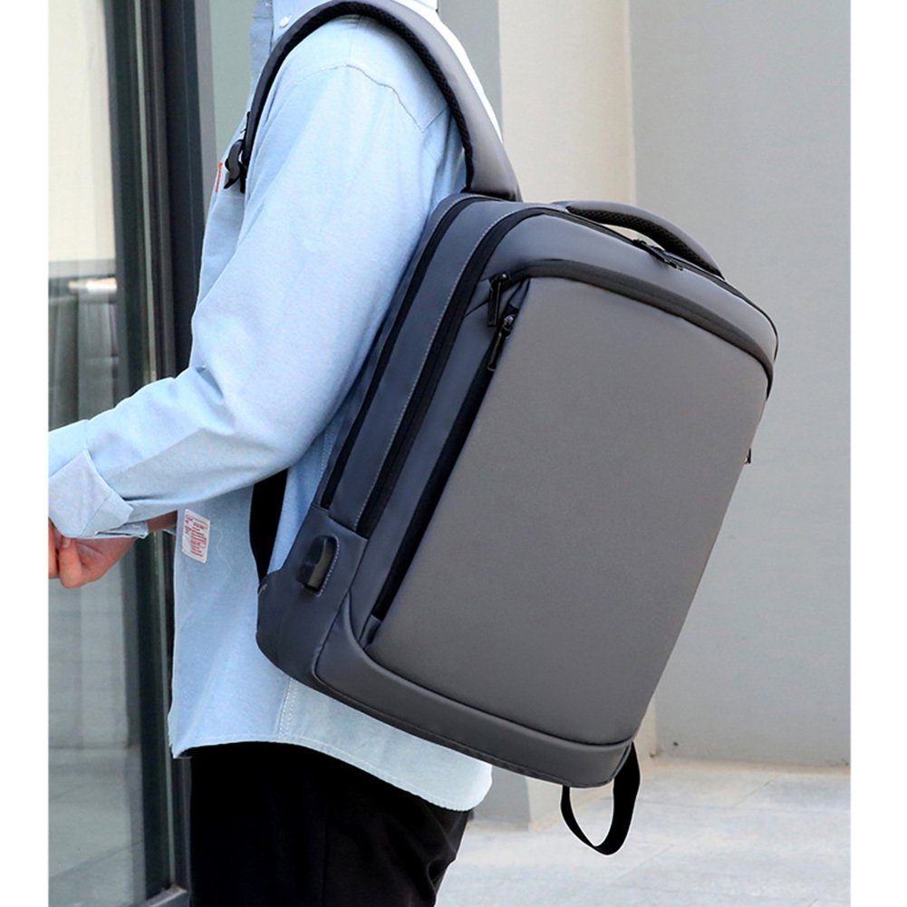 Diebstahlschutz, black Sport-Schultertasche Mit Rucksack Für Blusmart Herren, USB-Brusttasche