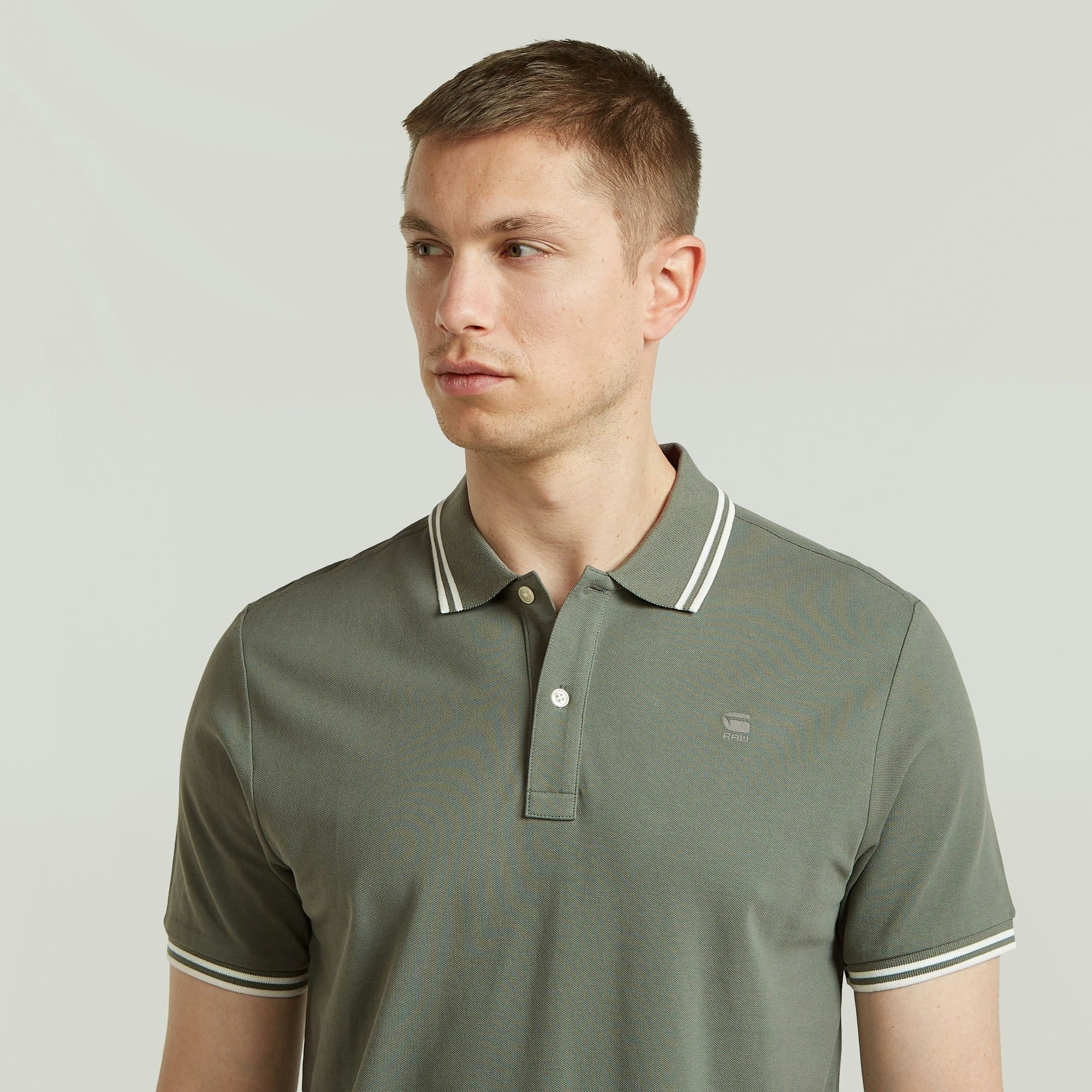 G-STAR Poloshirt Poloshirt Dunda slim stripe in Kurzarm-Form