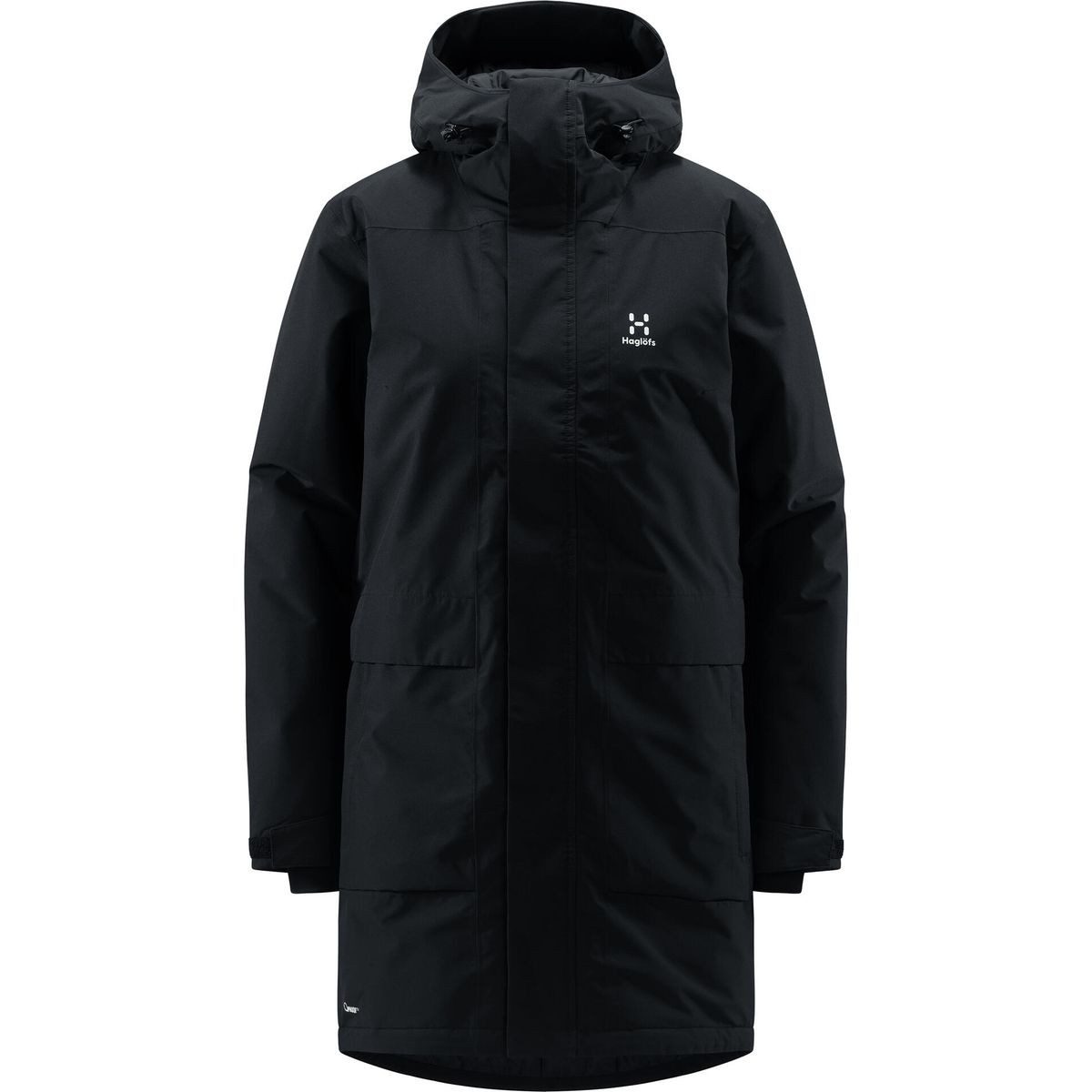 Haglöfs Outdoorjacke Salix Proof Mimic Parka Women Wind- und wasserdichte Damenjacke mit hervorragender Isolierung und