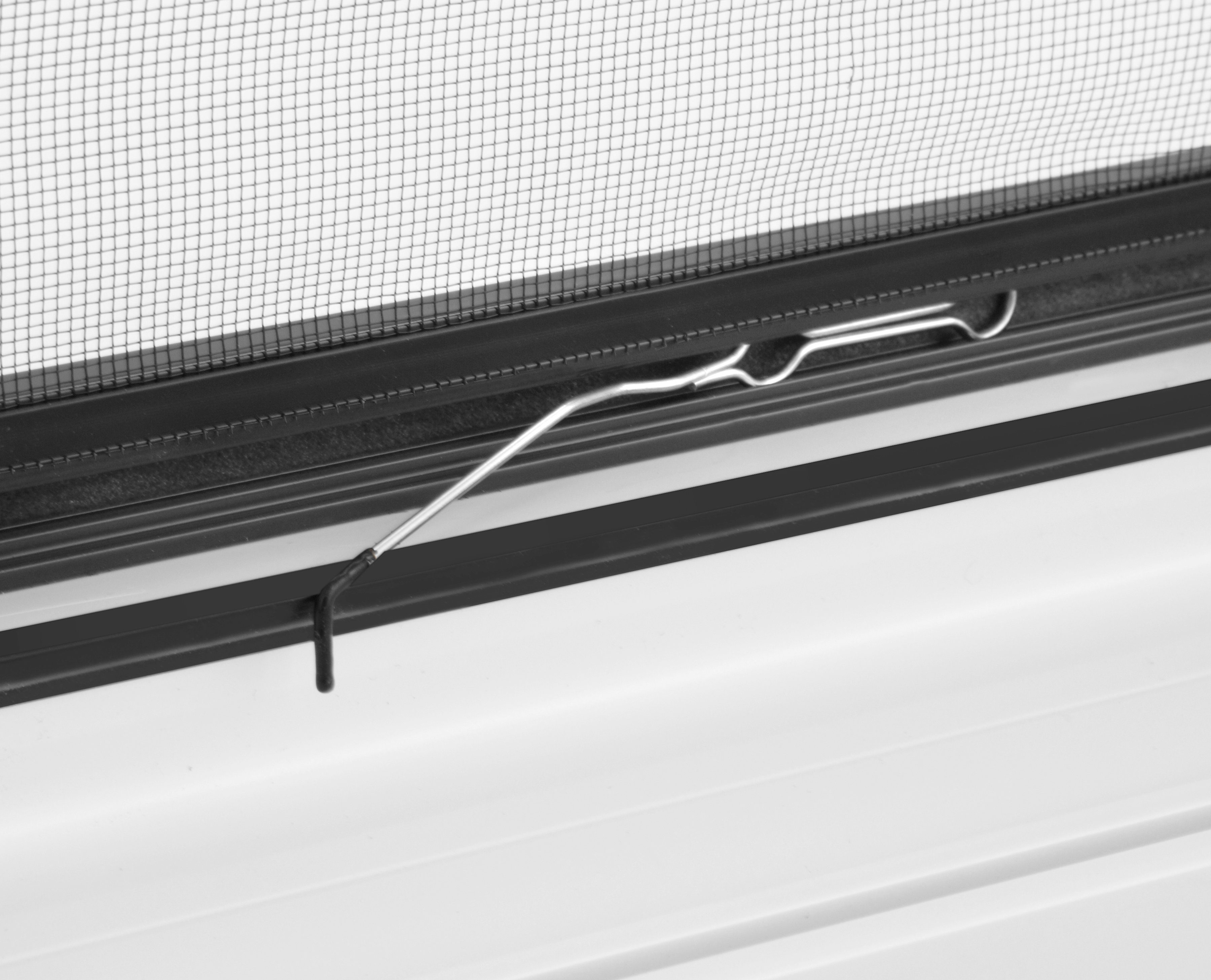 hecht international Insektenschutz-Fensterrahmen COMPACT, für flächenversetzte Fenster