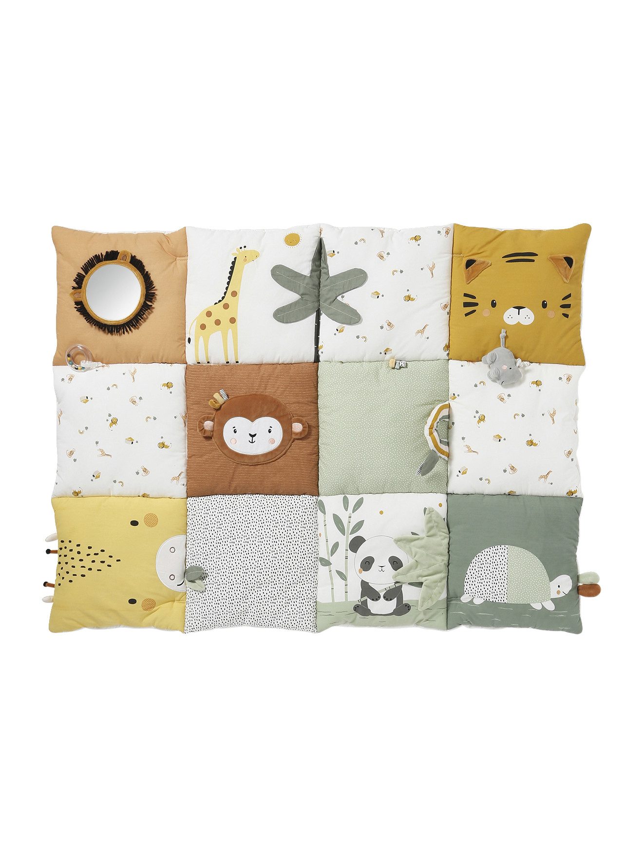 Krabbeldecke Baby Activity-Spielteppich TANSANIA, vertbaudet günstig online kaufen