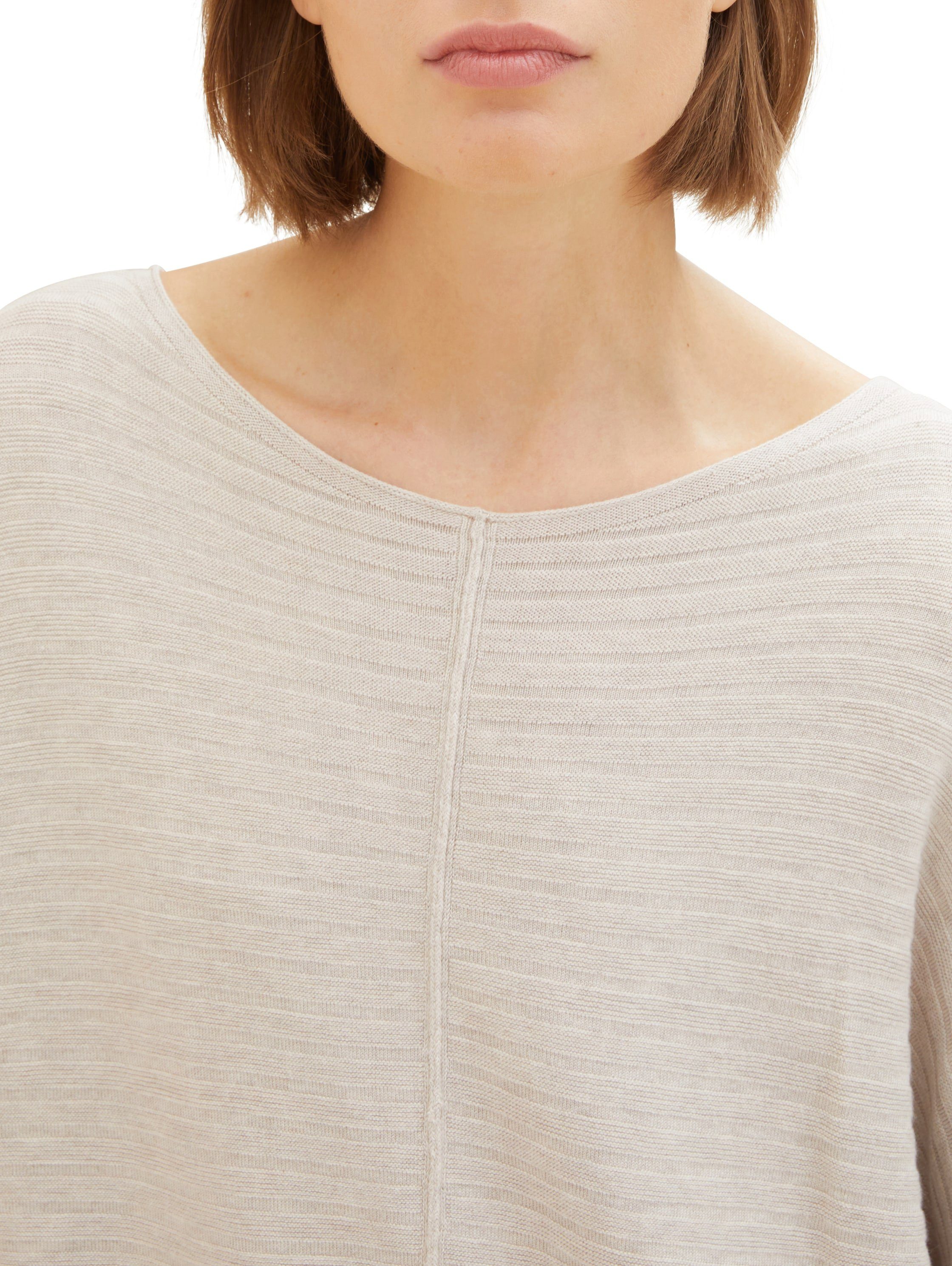 TOM TAILOR Strickpullover mit Strukturierung