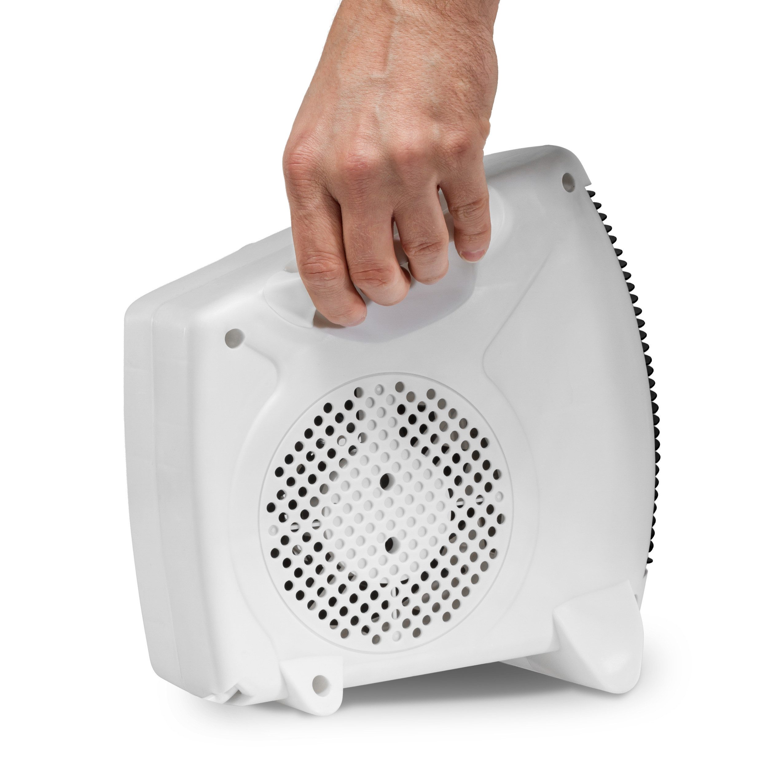 TROTEC Heizlüfter Heizlüfter TFH 19 E, Schnelle Wärme ohne Vorheizen 2 Heizstufen