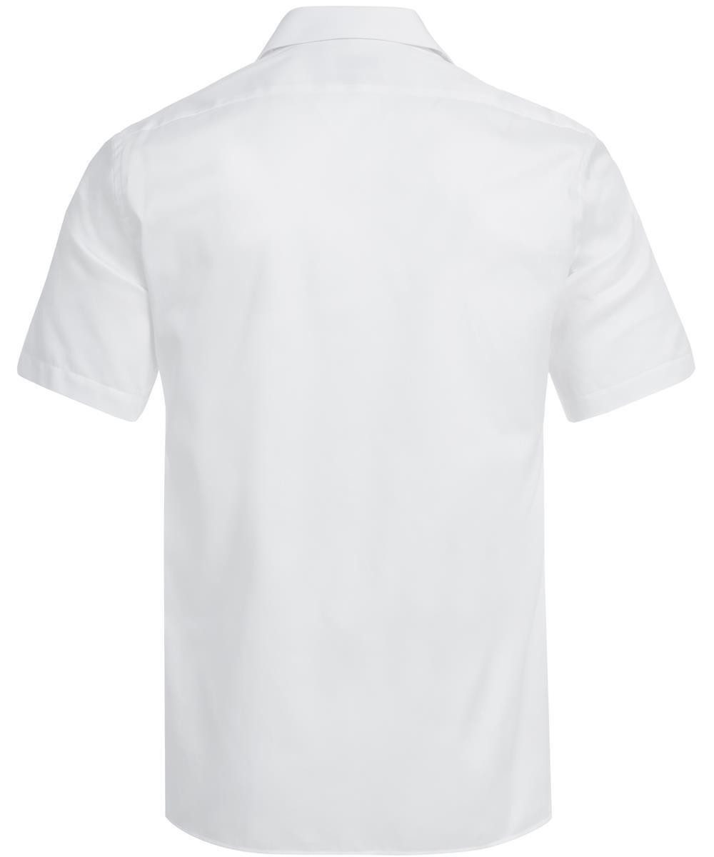 GREIFF Kurzarmhemd Greiff Corporate Hemd PREMIUM Herren OEKO TEX® Regular Fit Weiß