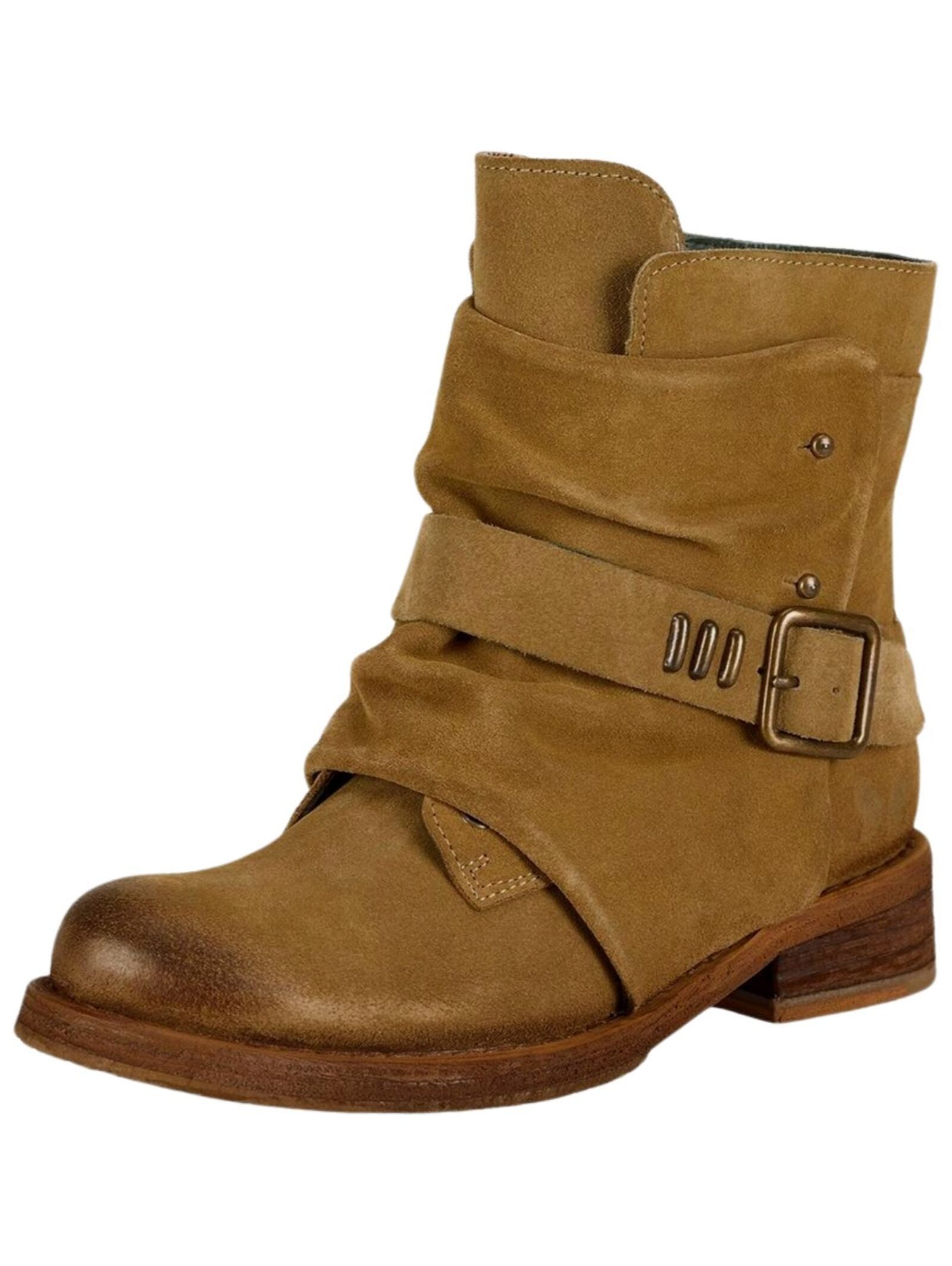 Stiefelette Veloursleder . Stiefelette