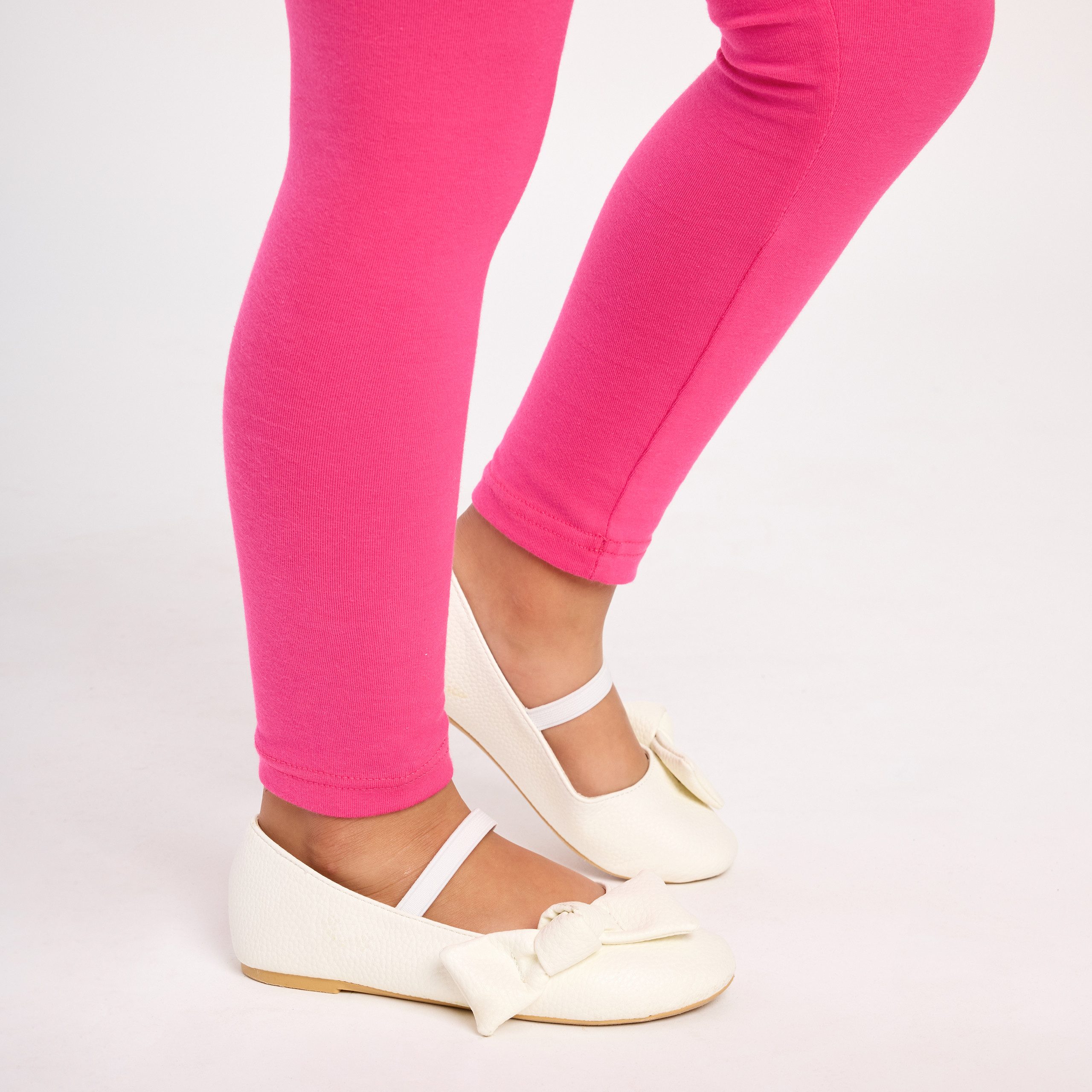 Merry Style Leggings Mädchen Lange Hose Freizeithose mit weitem Bein MS10-130 (1-tlg) elastischer Bund – Bild 3 von 5