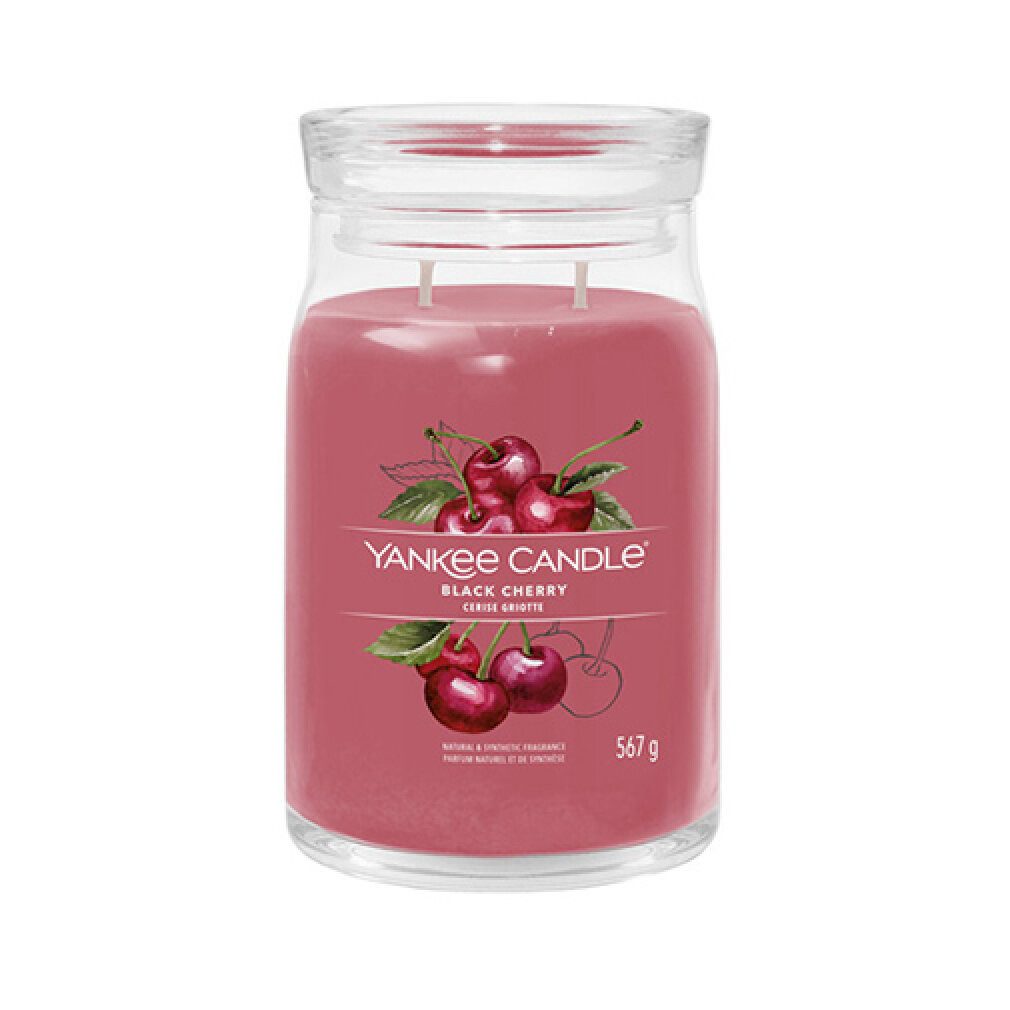 Yankee Candle Duftkerze Black Cherry Signature 567 g