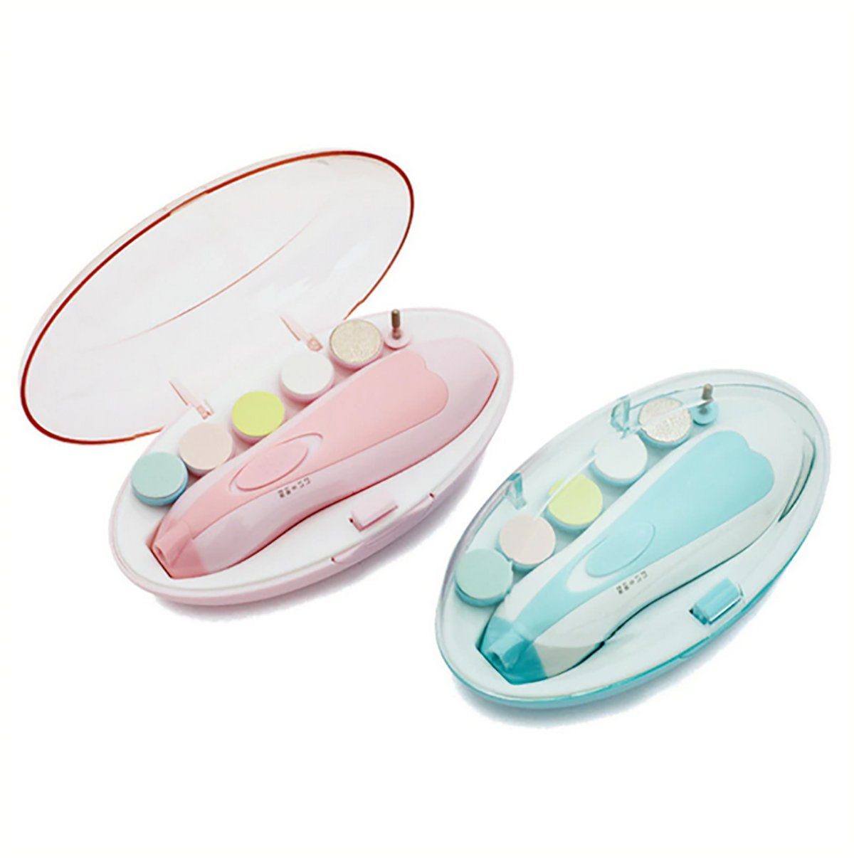 Babypflege-Set Elektrische Baby Nagelfeile mit Akku Sicherer Baby-Nagelschneider