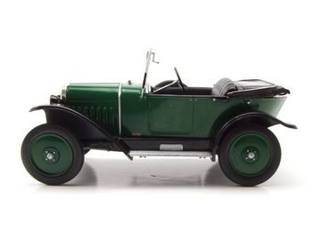 Whitebox Modellauto Opel 4/12 PS Laubfrosch RHD 1924 grün schwarz Modellauto 1:24 Whitebox, Maßstab 1:24