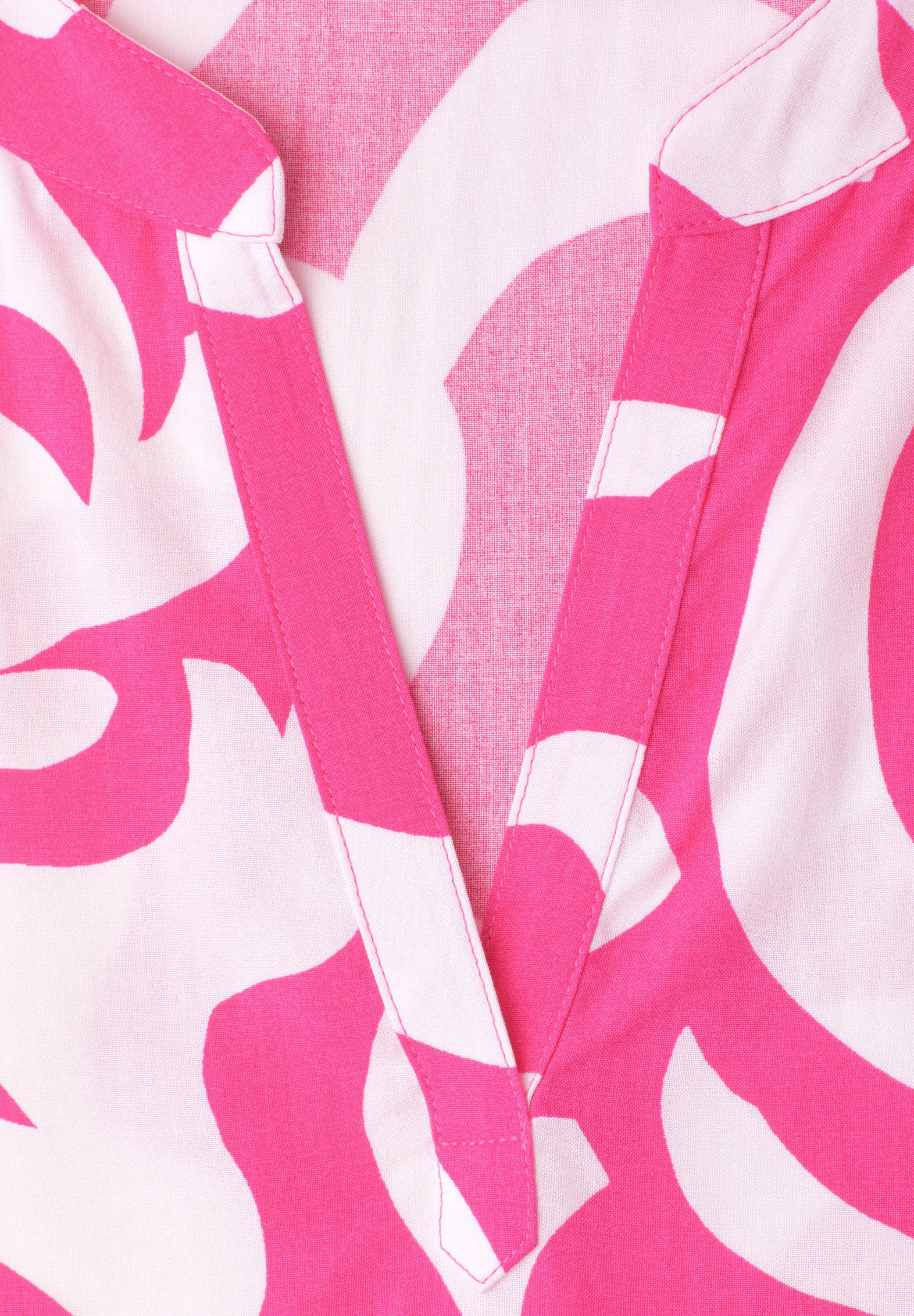 STREET ONE Shirtbluse mit geschlitztem Rundhalsausschnitt – Bild 5 von 5