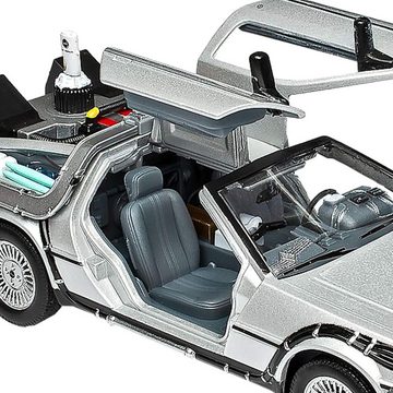 Welly Spielzeug-Auto Auto Delorean DMC Zeitmaschine Zurück in die Zukunft II Die-Cast