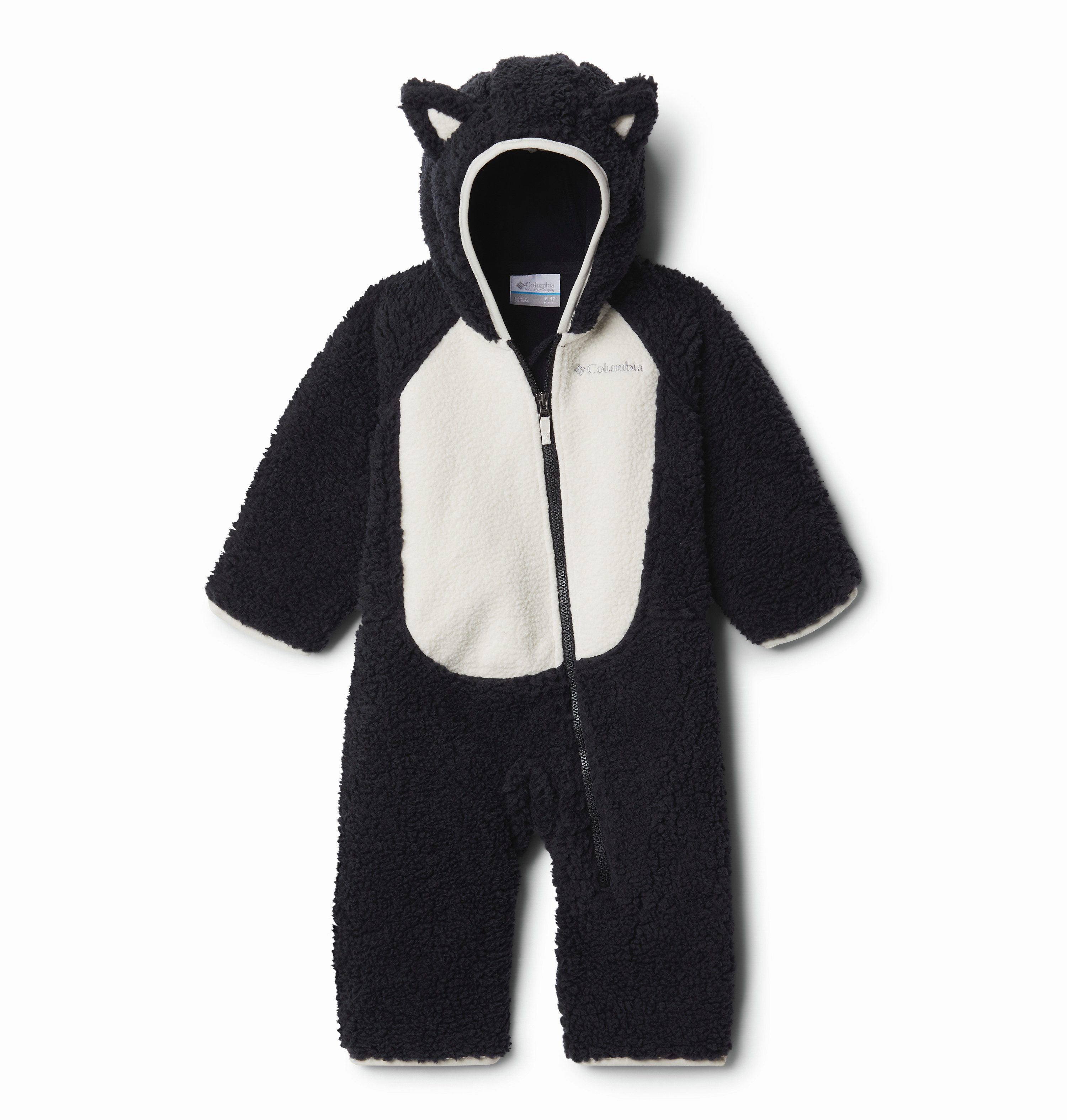 Columbia Overall sportlicher Stil, mit Kapuze mit Tier-Ohren und Bindung, für Babys