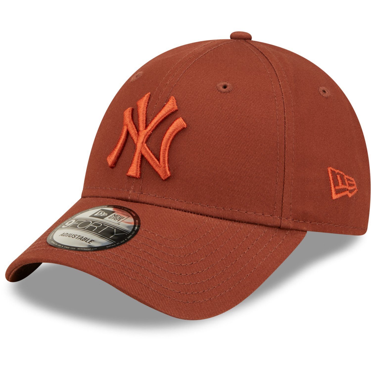 Baseball Cap 9Forty Strapback New York Yankees dunkelbraun