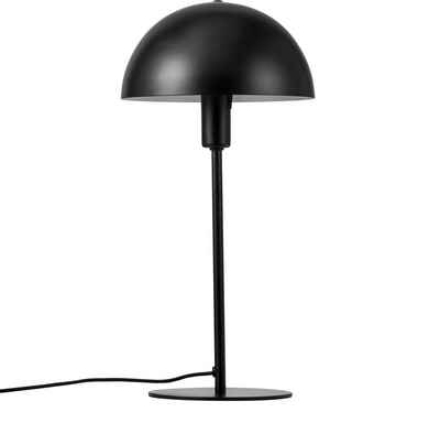 Nordlux Tischleuchte Ellen, ohne Leuchtmittel, Metallgehäuse im skandinavischem Design,kuppelförmig,Schwarz