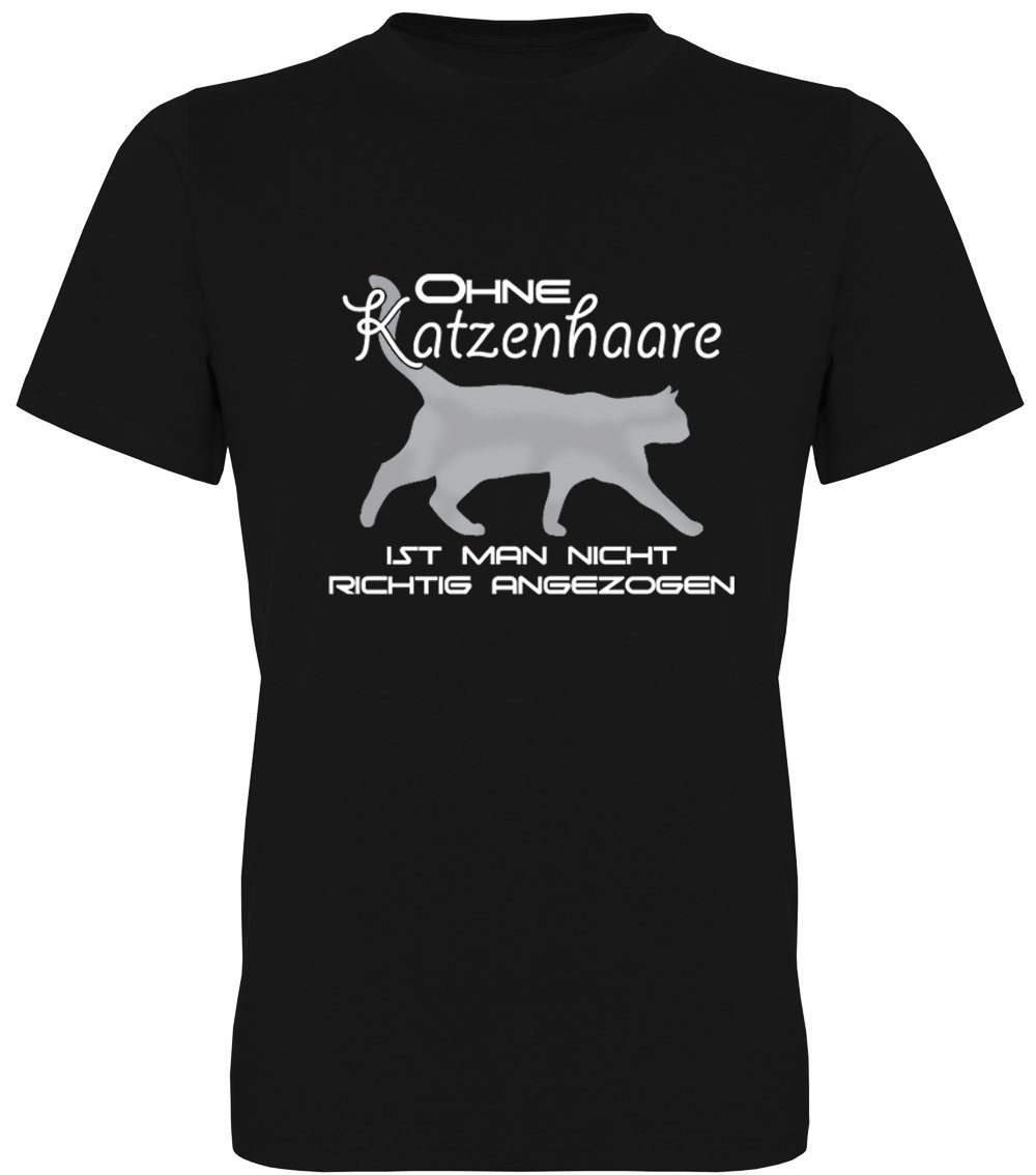G-graphics T-Shirt Ohne Katzenhaare ist man günstig online kaufen