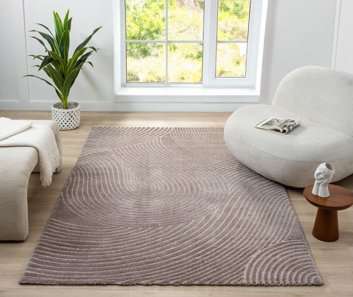 alesvelt Teppich Nova rechteckig zeitloses Design 13 mm Höhe 160 x 230 cm 200x290 cm, Höhe: 160 mm