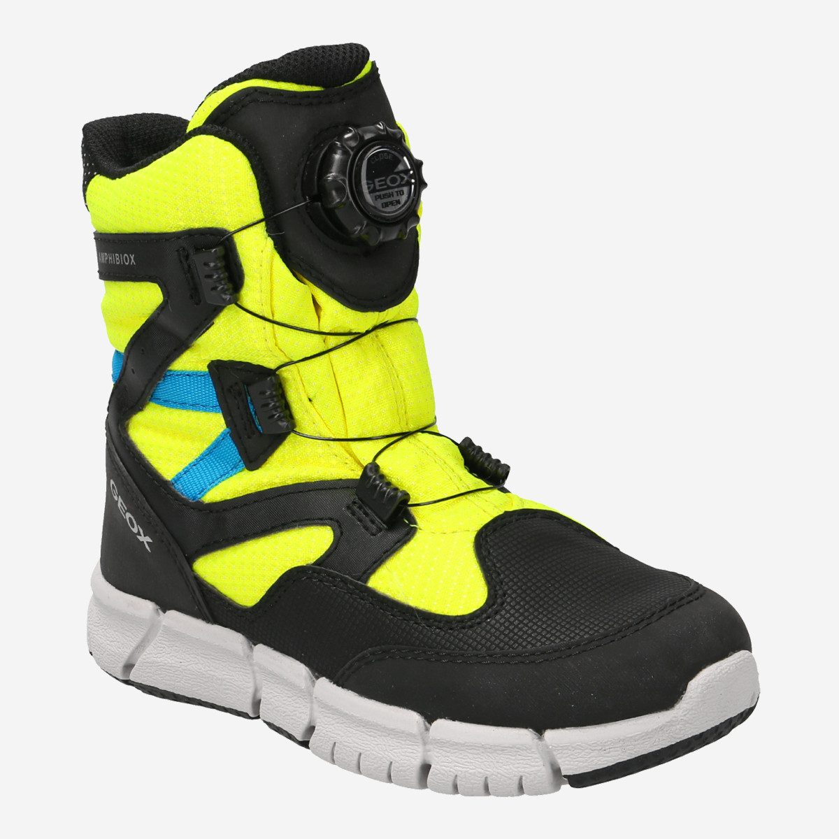 Geox GEOX FLEXYPER, Boots, Schwarz, kombiniert, Kinder Stiefel