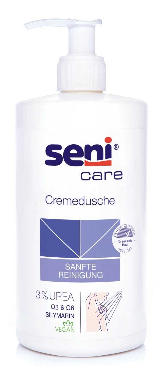 500 Cremedusche GmbH Deutschland Duschgel mit TZMO UREA care SENI 3% ml